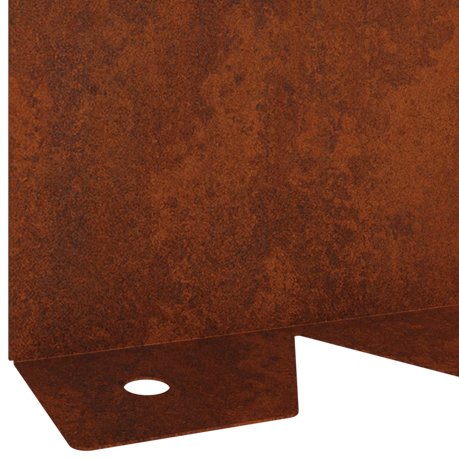 Ograda oko Travnjaka 30 pcs 102 x 10 x 4 cm Čelik Rđa