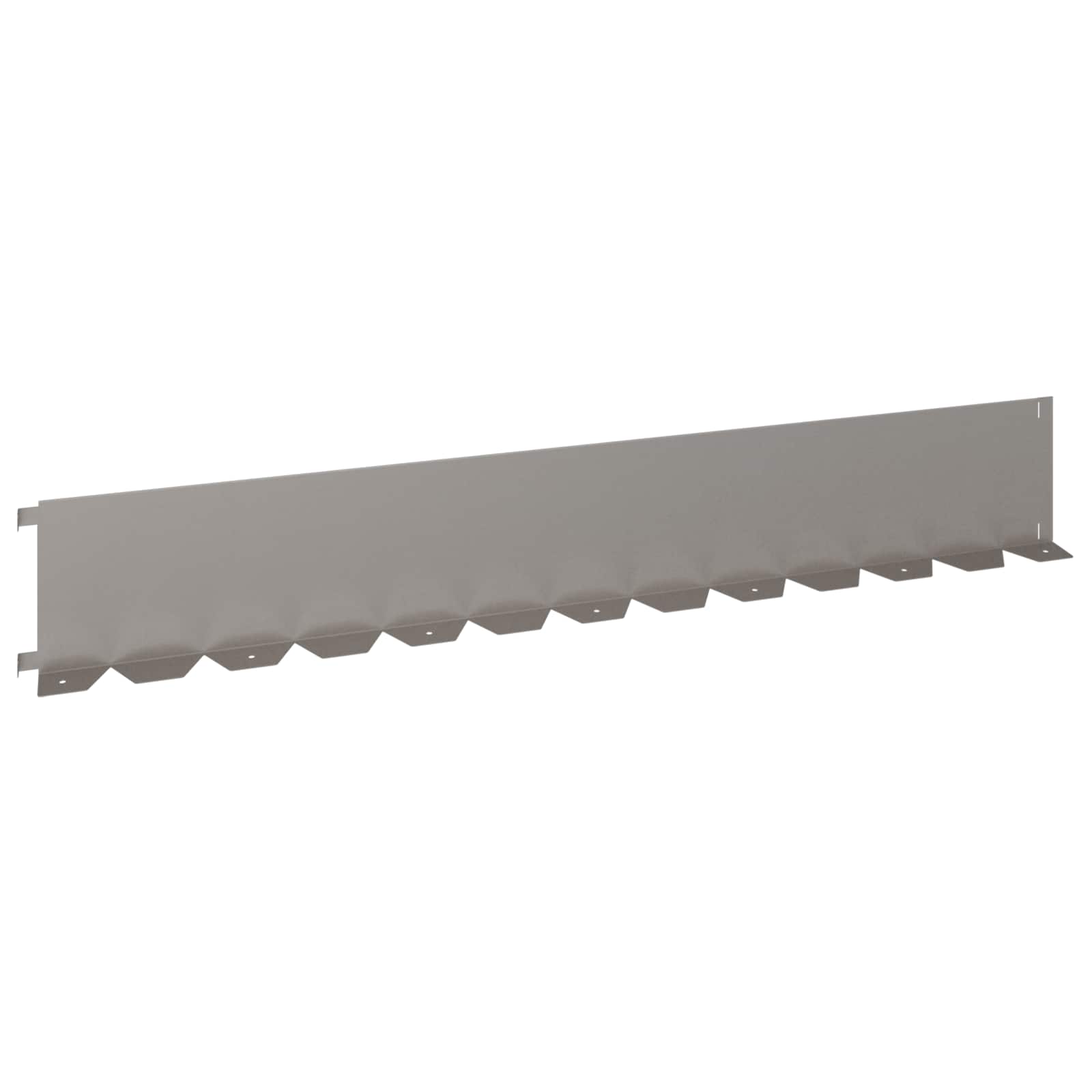 Ograda oko Travnjaka 30 pcs 102 x 15 x 4 cm Čelik Rđa