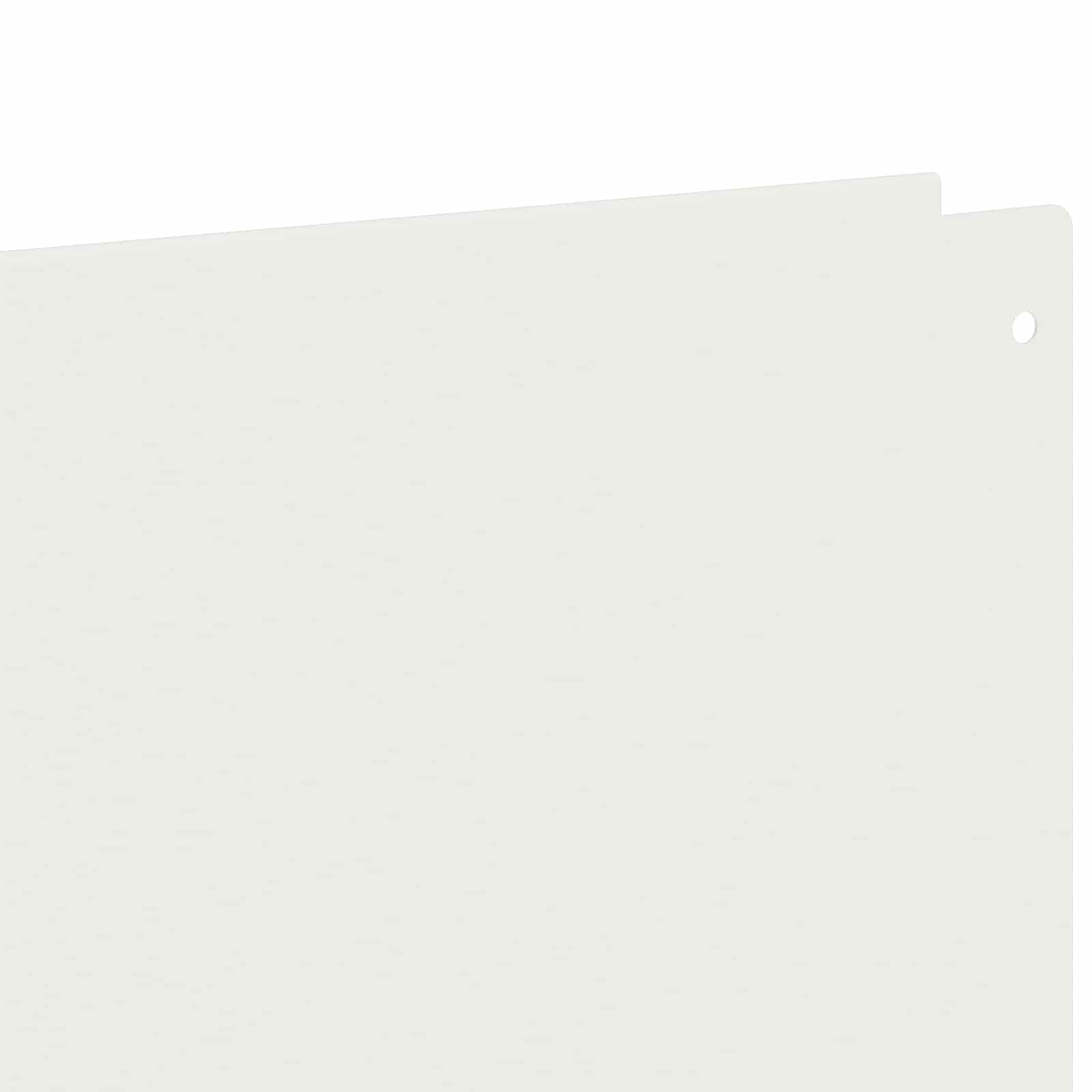 Ograda oko Travnjaka 20 pcs 100 x 12 cm Čelik Bijela