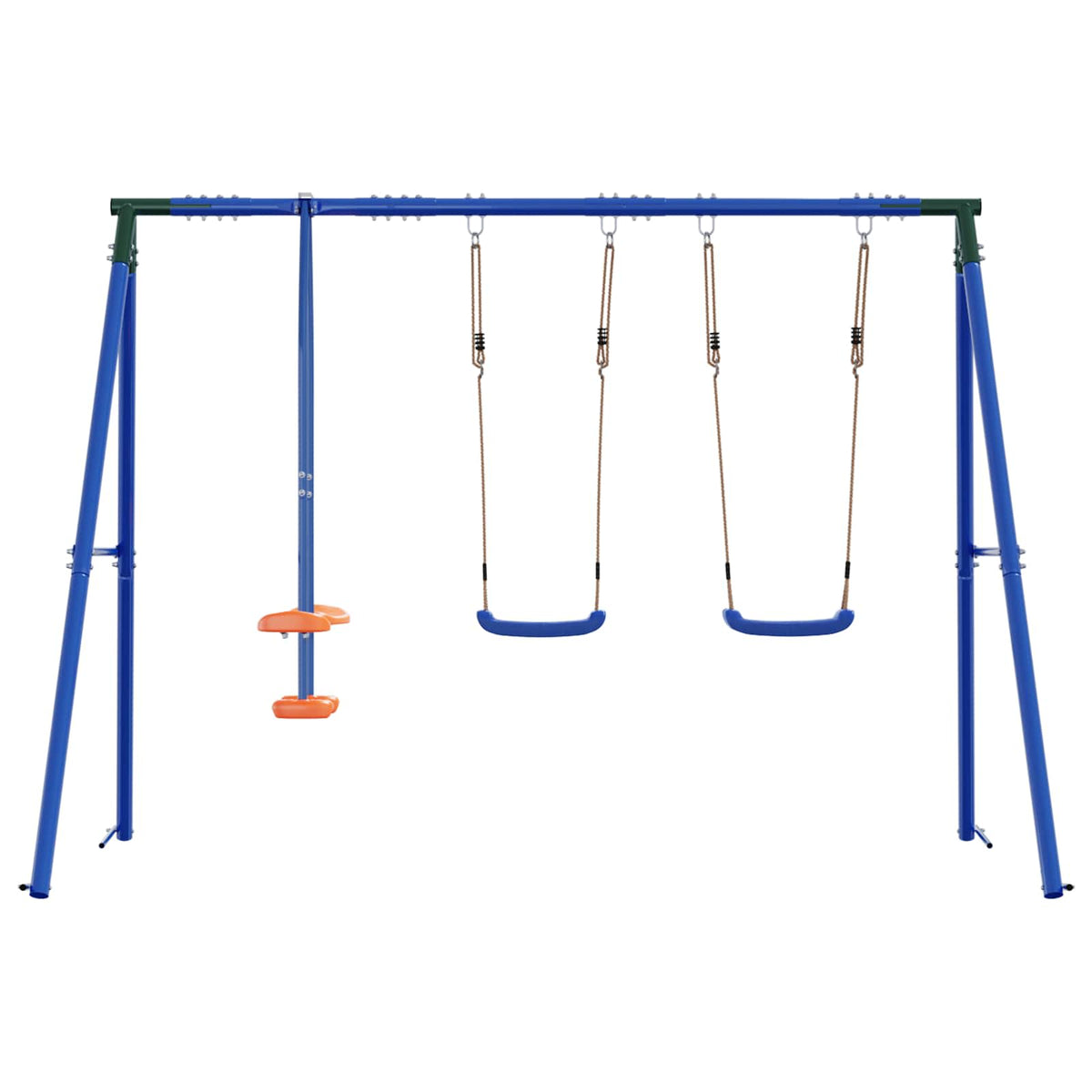 Set vanjskih ljuljački Šareni 263 x 185 x 185 cm Čelik i PE