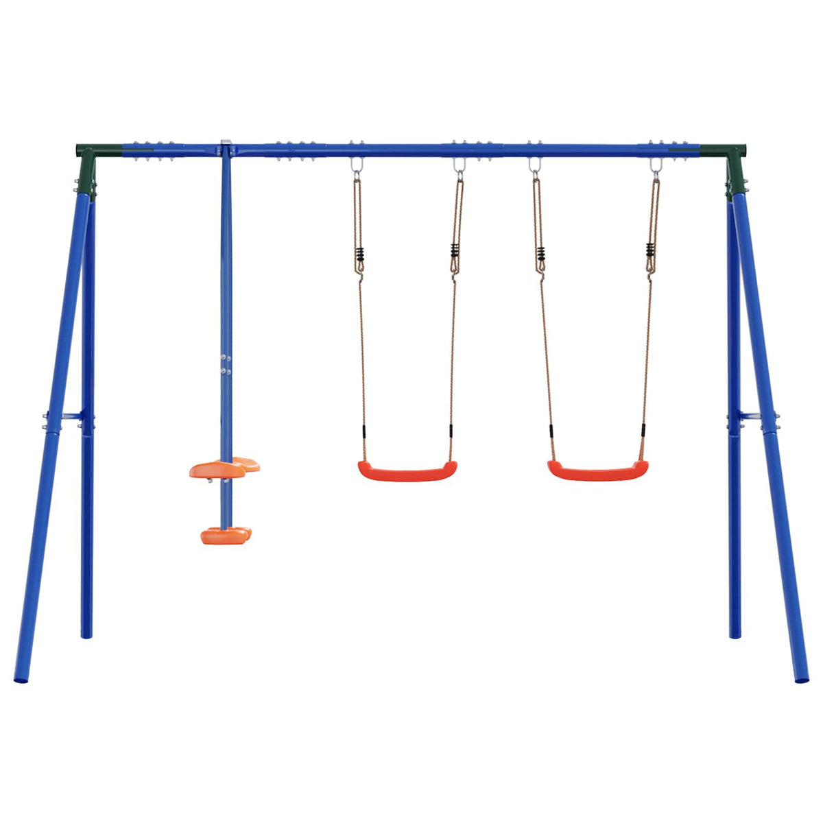 Set vanjskih ljuljački Šareni 263 x 185 x 185 cm Čelik i PE