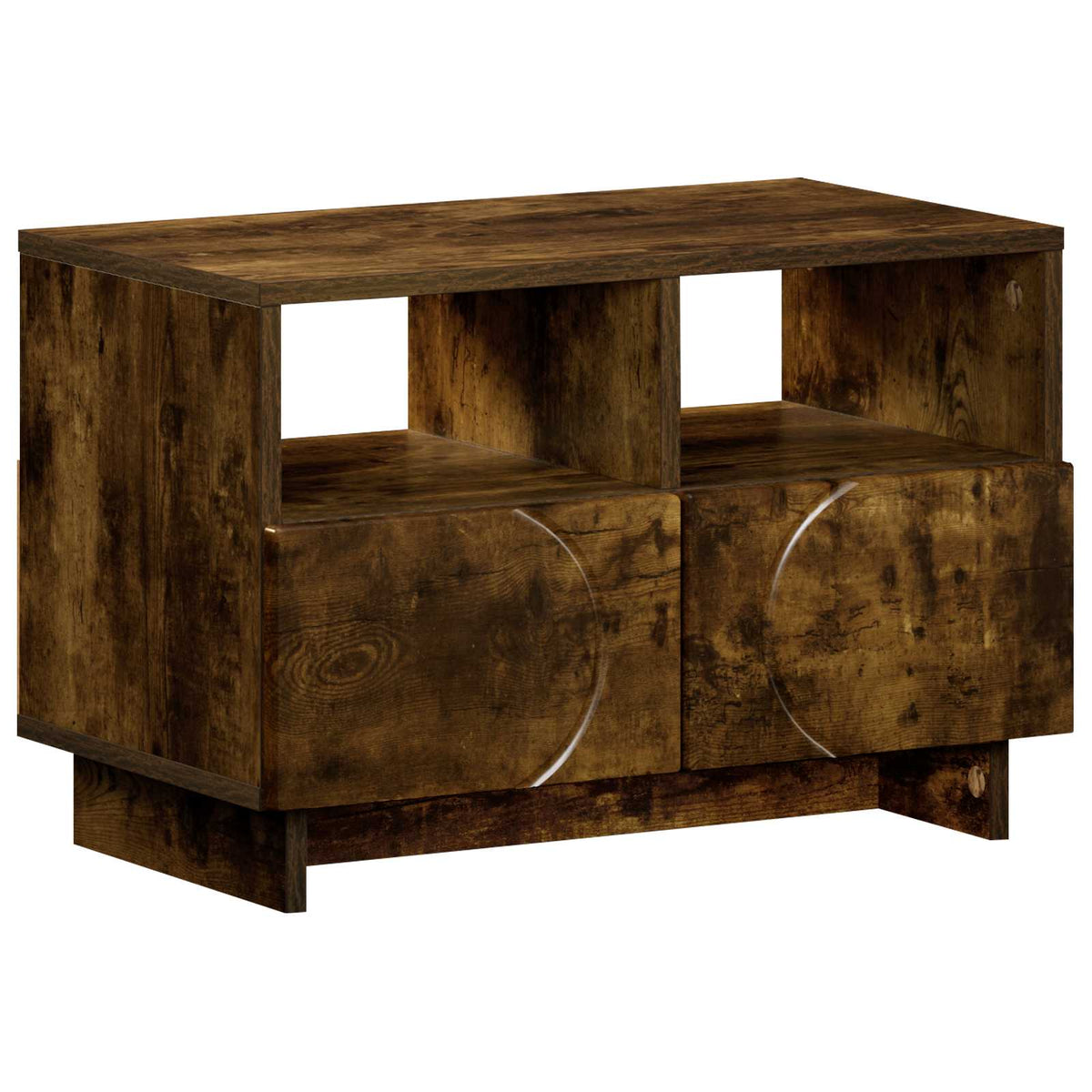 TV stalak 60 x 34.5 x 40 cm Dimljeni hrast Konstruirano drvo