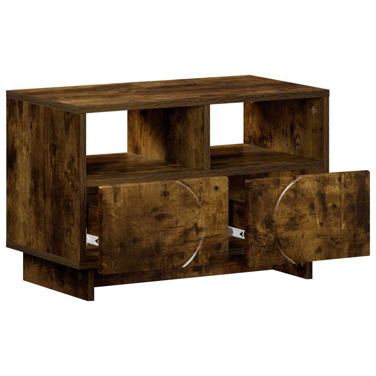 TV stalak 60 x 34.5 x 40 cm Dimljeni hrast Konstruirano drvo