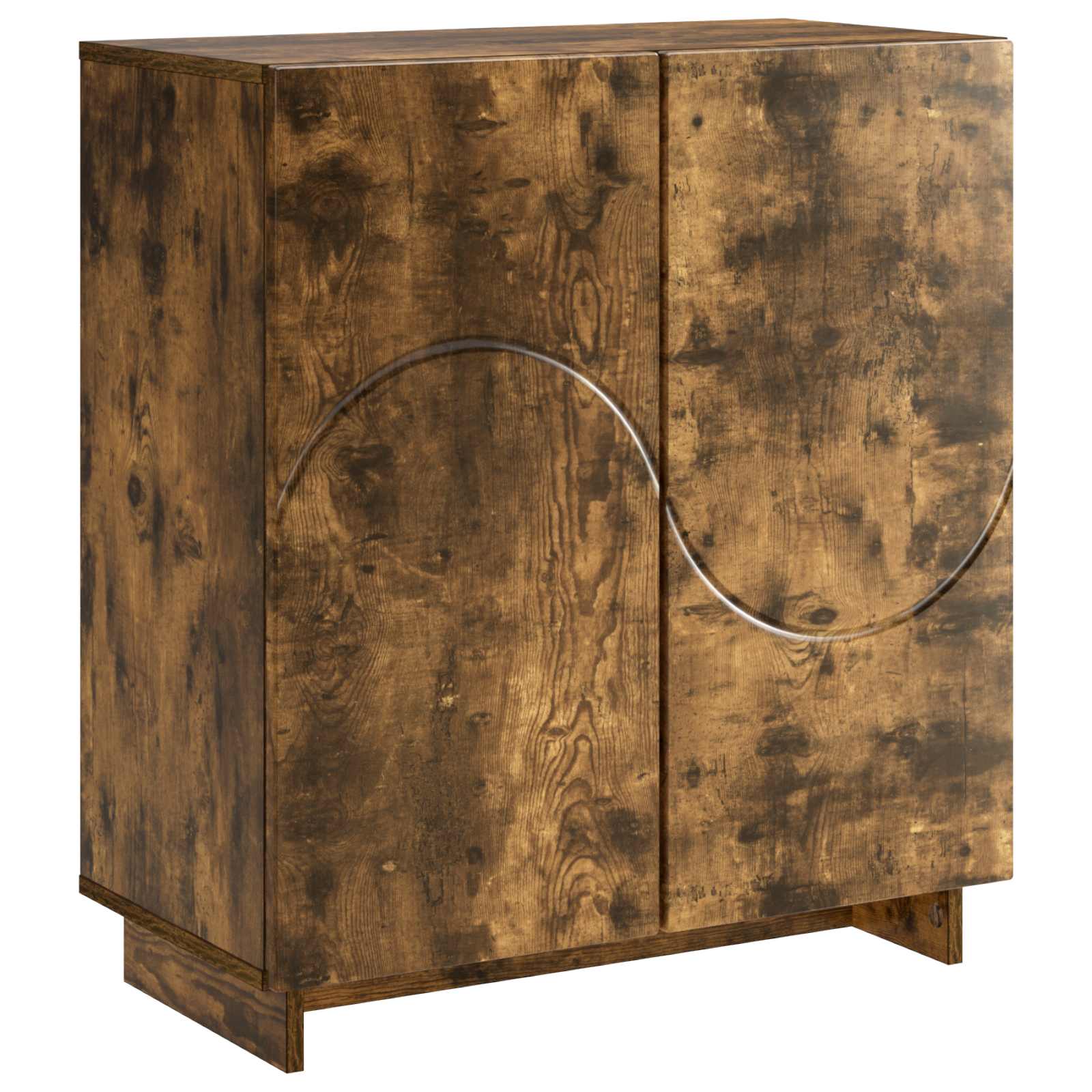 Komoda Dimljeni hrast 67 x 34,5 x 75 cm Konstruirano drvo