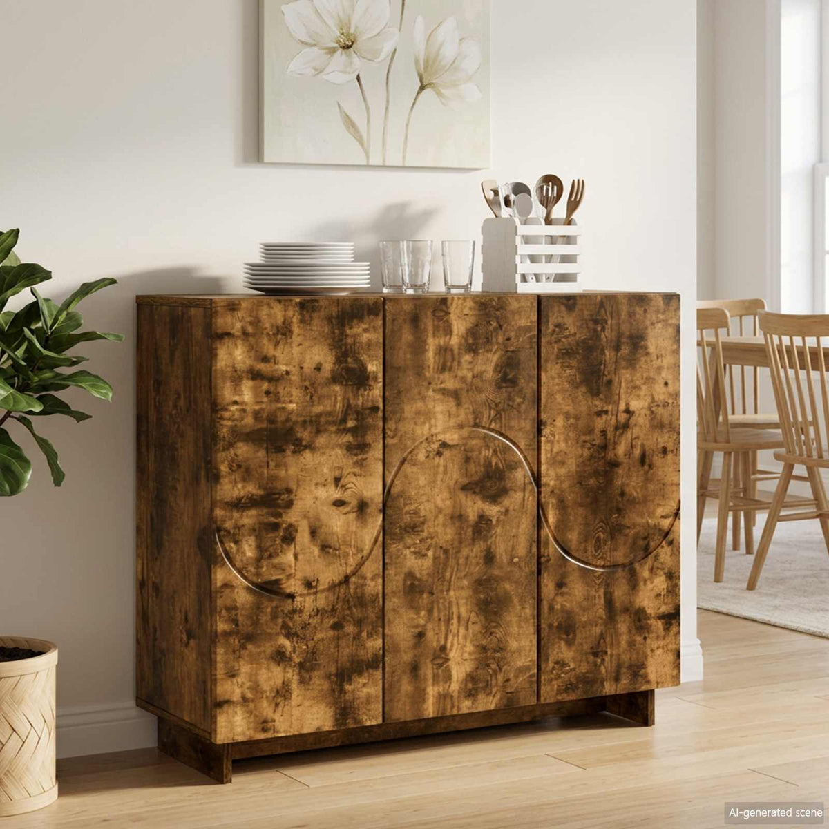 Komoda 85,5 x 31 x 75 cm Konstruirano drvo