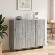 Komoda Siva Sonoma 85,5 x 31 x 75 cm Konstruirano drvo