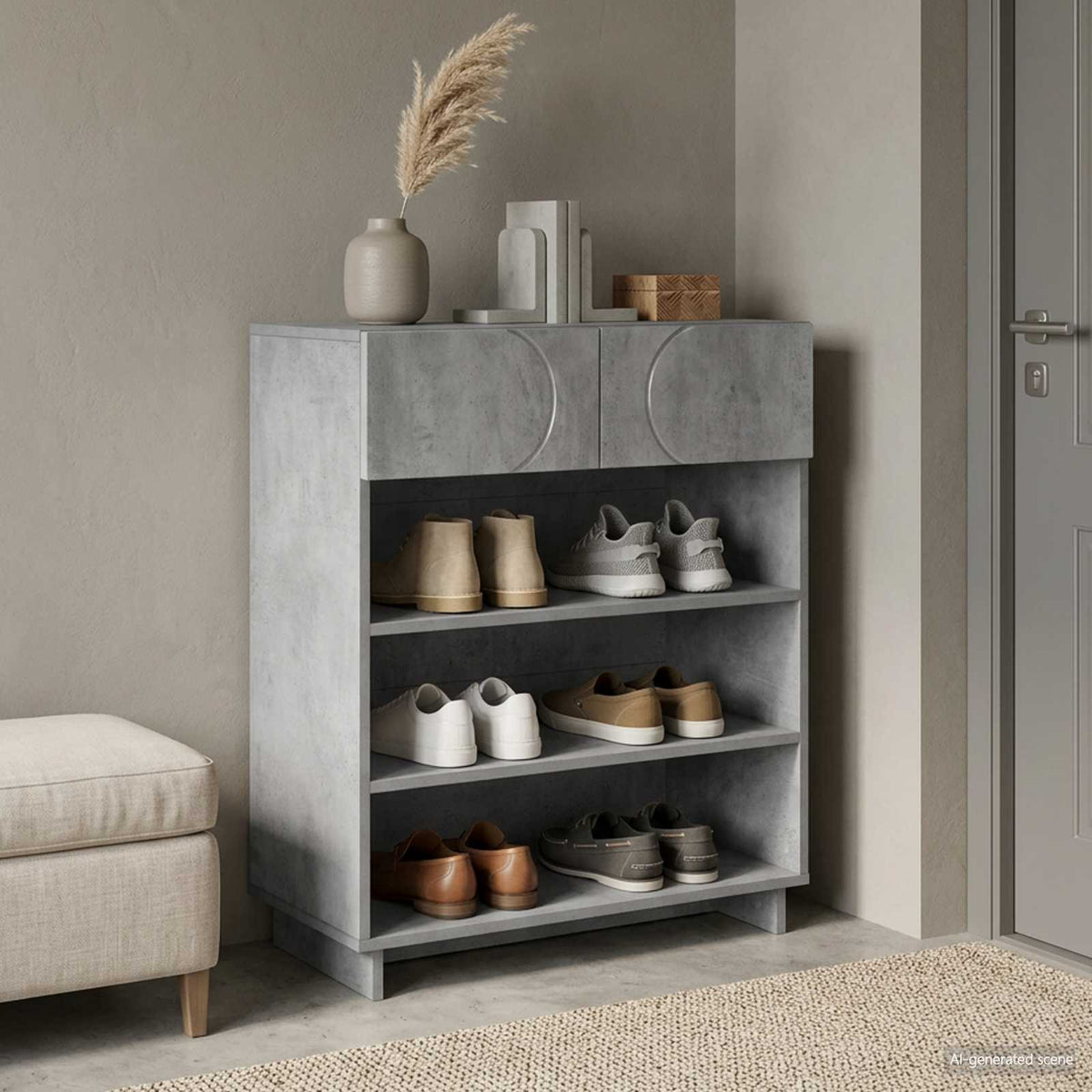 Ormarić za cipele 73 x 38 x 87,5 cm Konstruirano drvo
