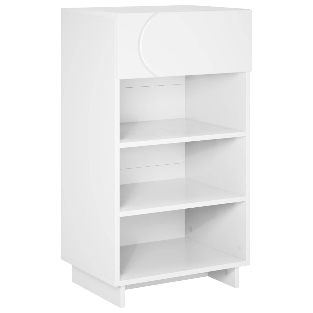Ormar za cipele 48 x 38 x 87,5 cm Konstruirano drvo Bijela