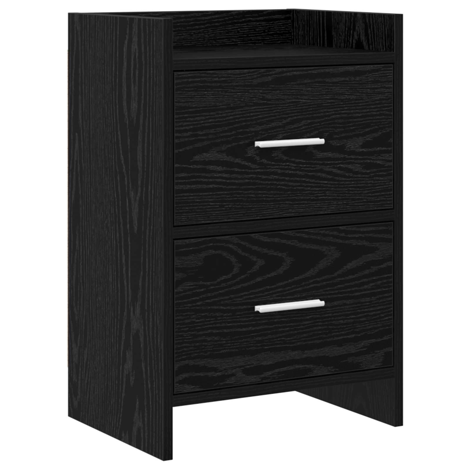 Noćni ormarići Crni hrast 40 x 30 x 60 cm Konstruirano drvo