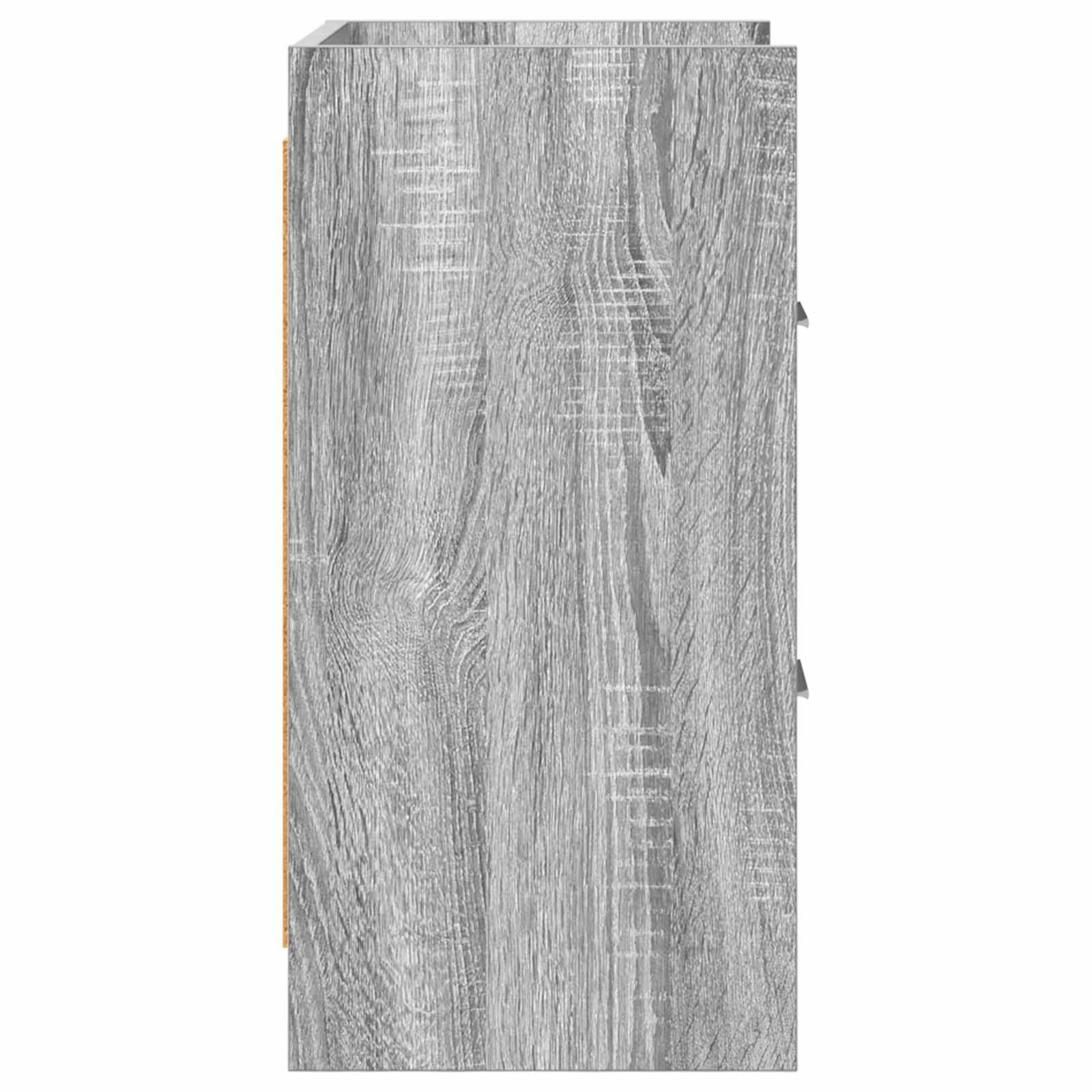 Noćni ormarići 2 pcs Siva Sonoma 40 x 30 x 60 cm
