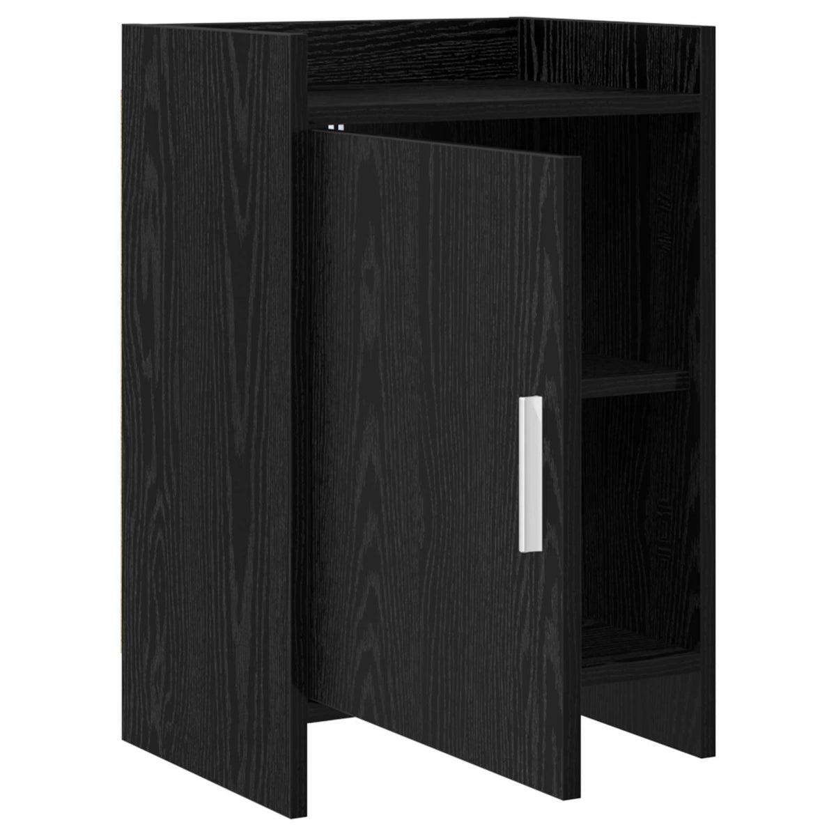 Noćni ormarići Crni hrast 40 x 30 x 60 cm Konstruirano drvo