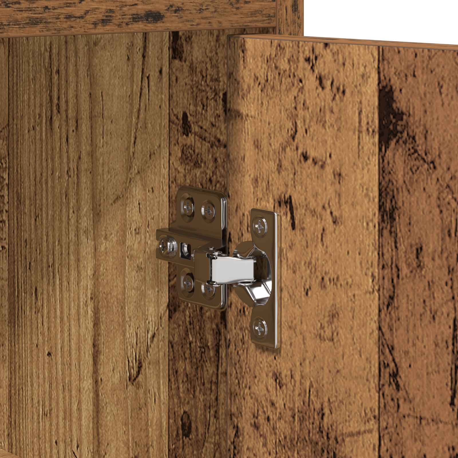Noćni ormarići 2 pcs Staro drvo 40 x 30 x 60 cm