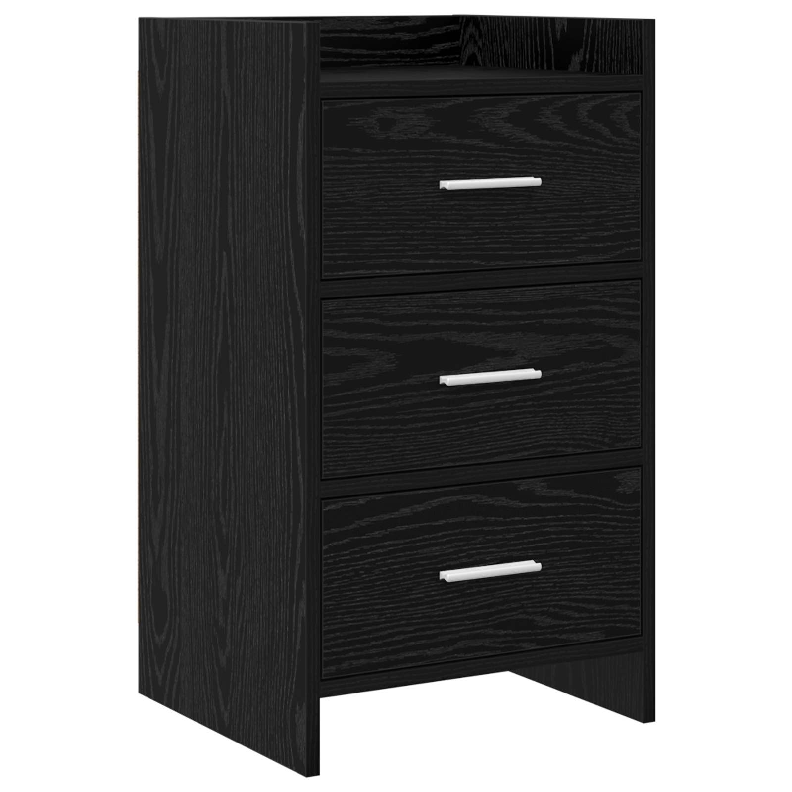 Noćni ormarići Crni hrast 40 x 36 x 70 cm Konstruirano drvo