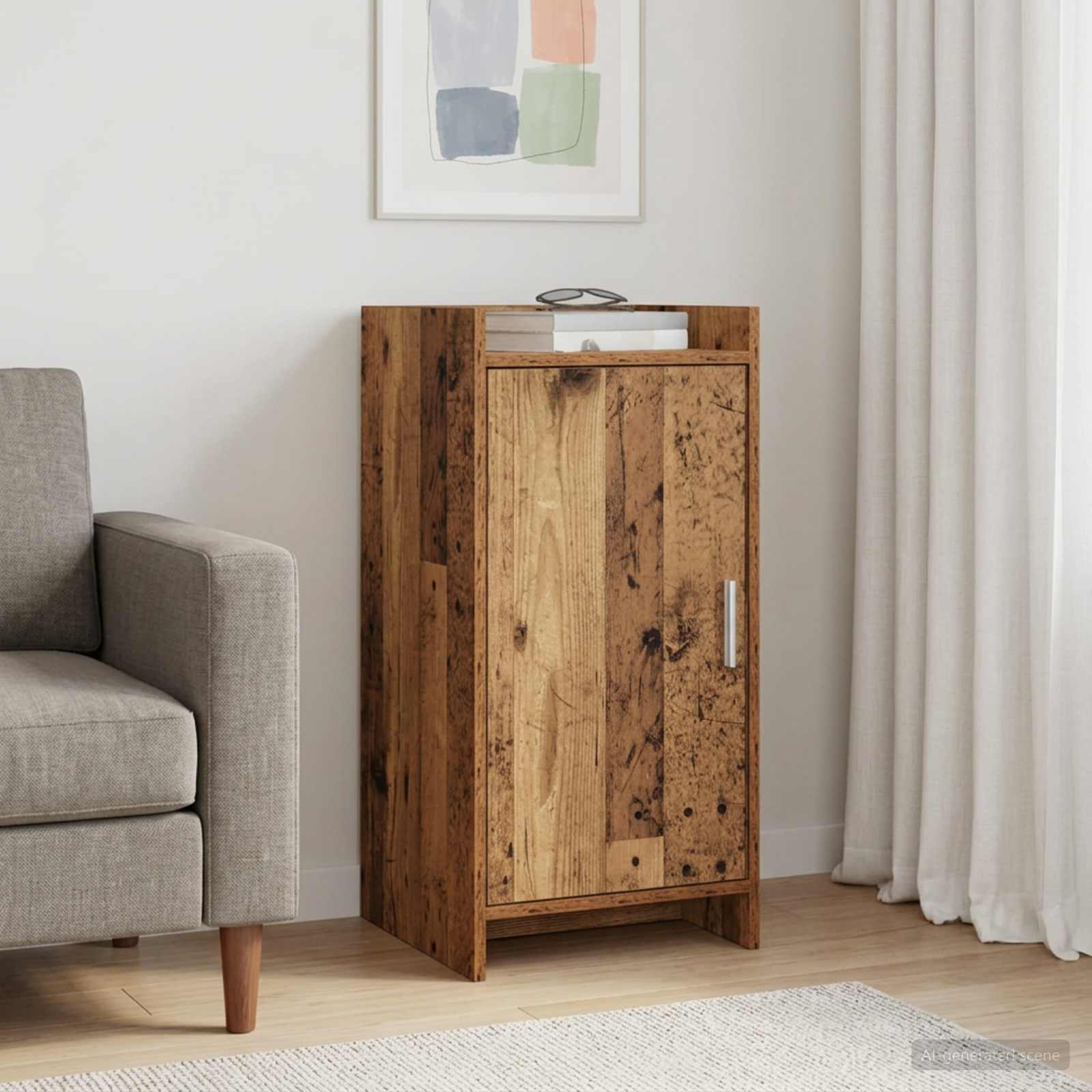 Kreveta Staro drvo 40 x 36 x 80 cm Konstruirano drvo
