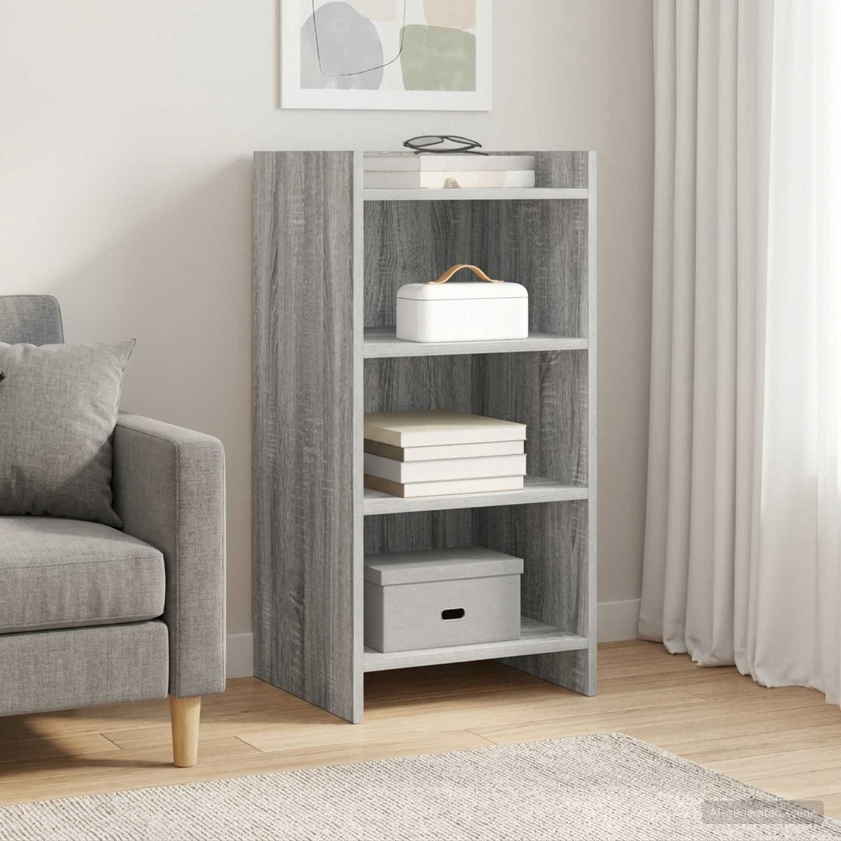 Kreveta Siva Sonoma 40 x 36 x 80 cm Konstruirano drvo
