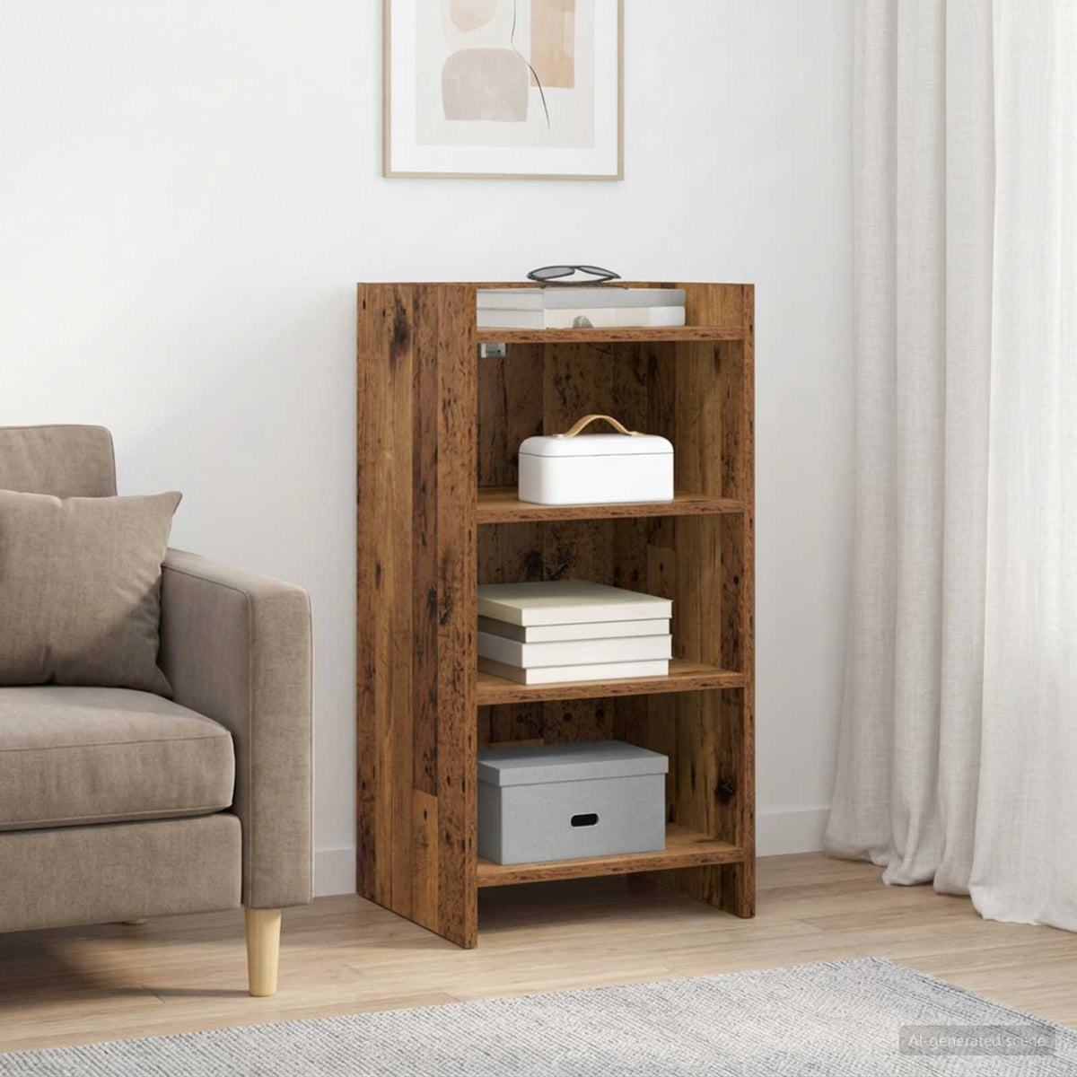 Kreveta Staro drvo 40 x 36 x 80 cm Konstruirano drvo