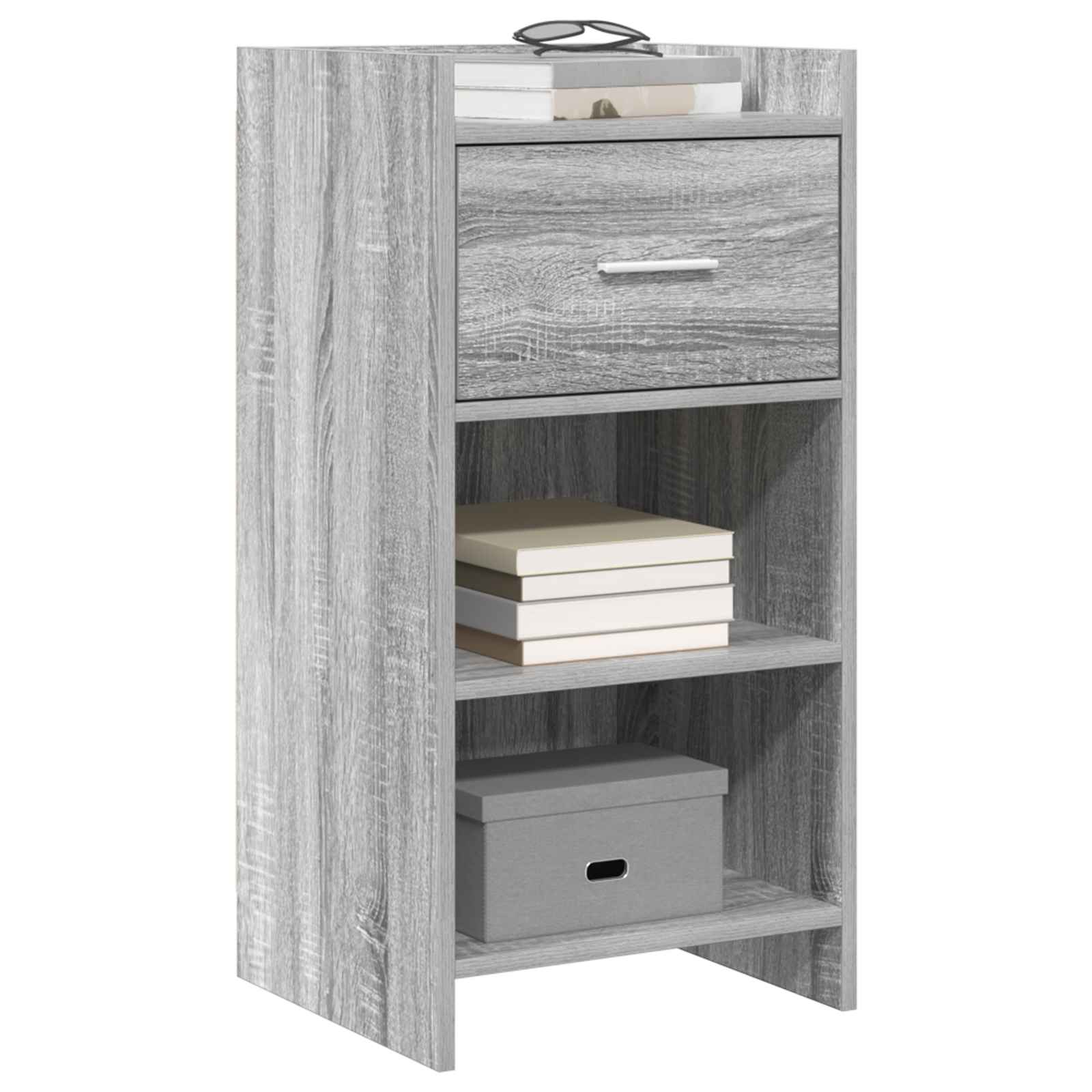 Kreveta Siva Sonoma 40 x 36 x 80 cm Konstruirano drvo