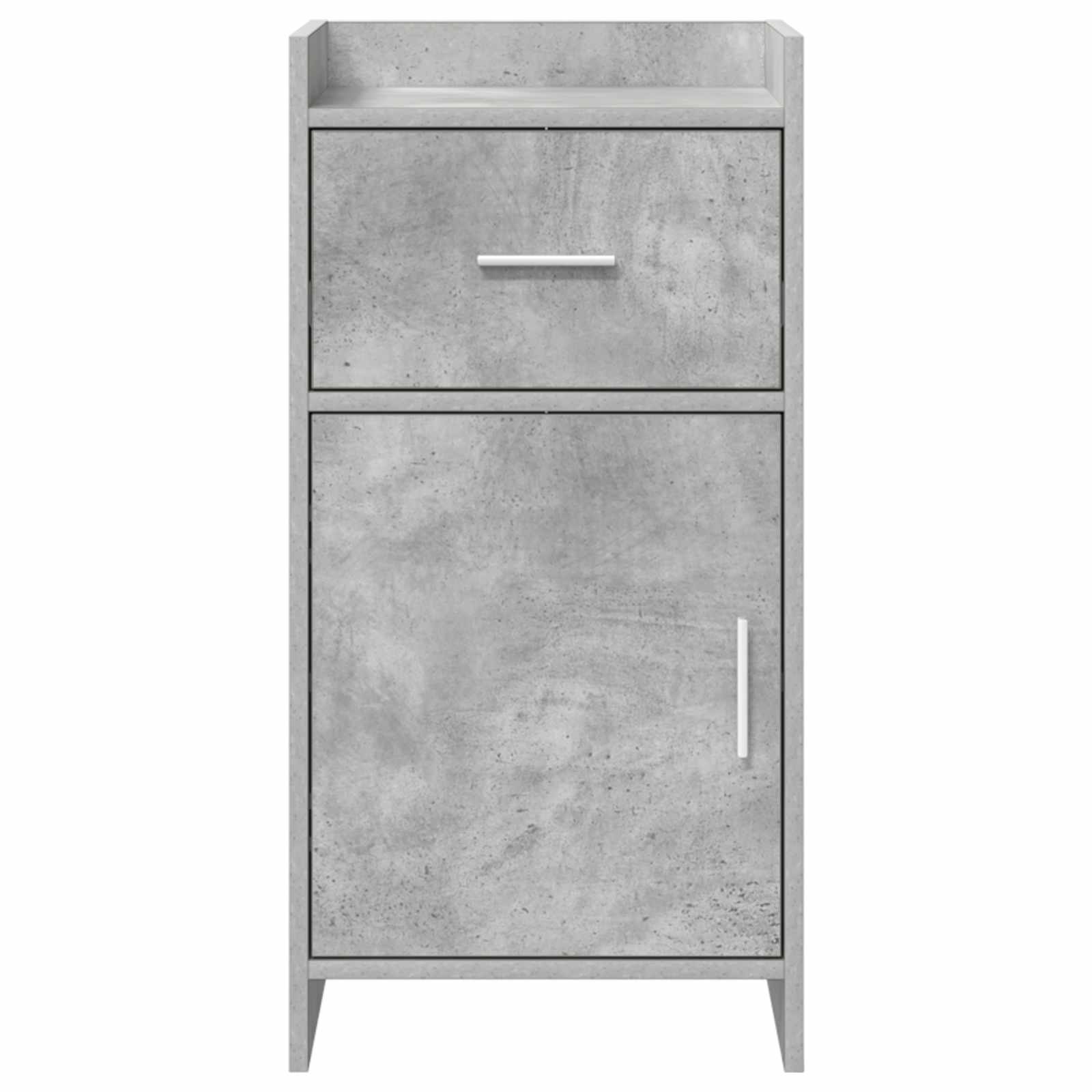 Kreveta Betonska siva 40 x 36 x 80 cm Konstruirano drvo