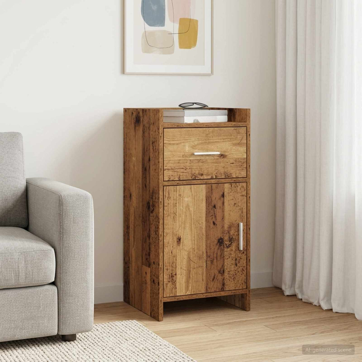 Kreveta Staro drvo 40 x 36 x 80 cm Konstruirano drvo