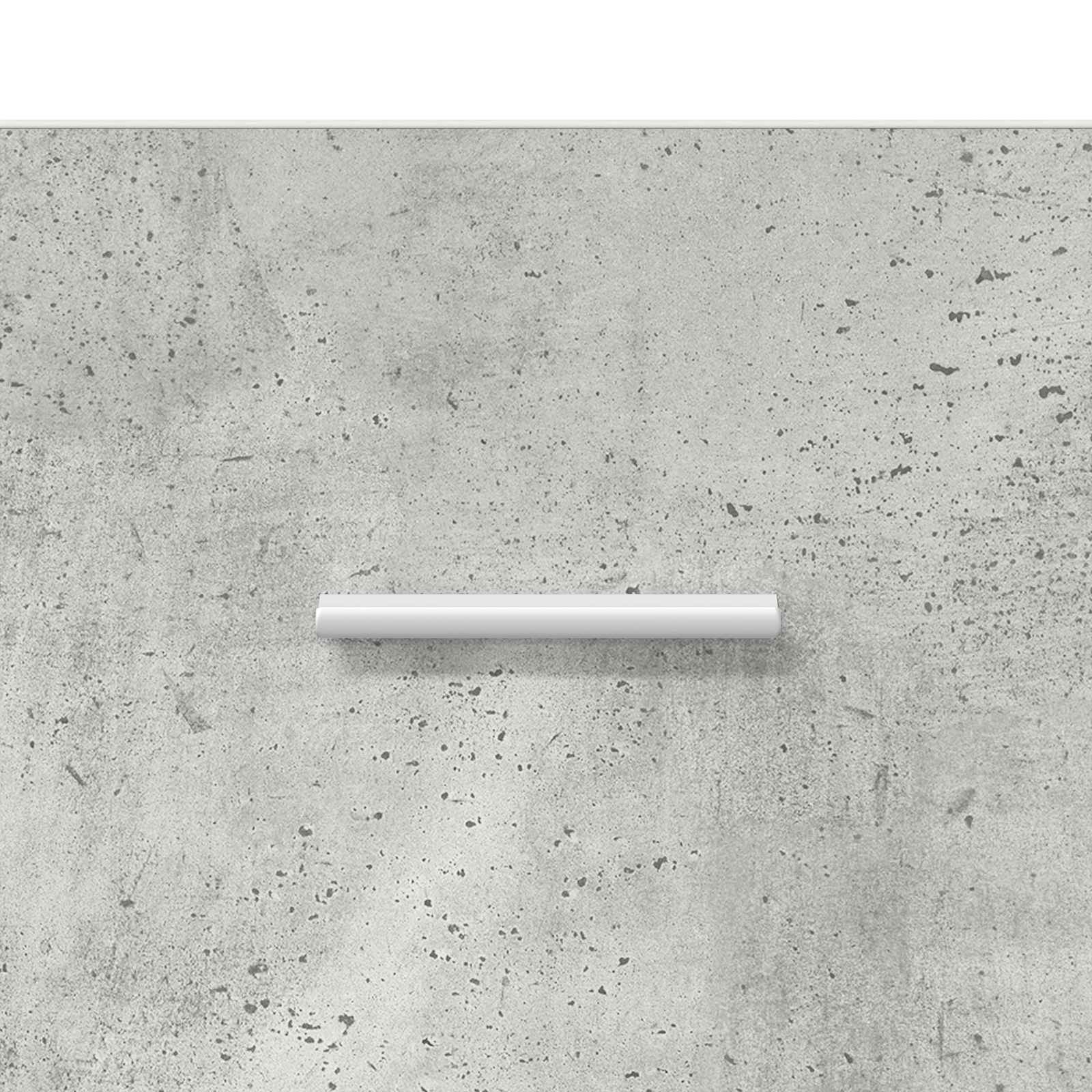 Kreveta Betonska siva 75 x 33 x 80 cm Konstruirano drvo