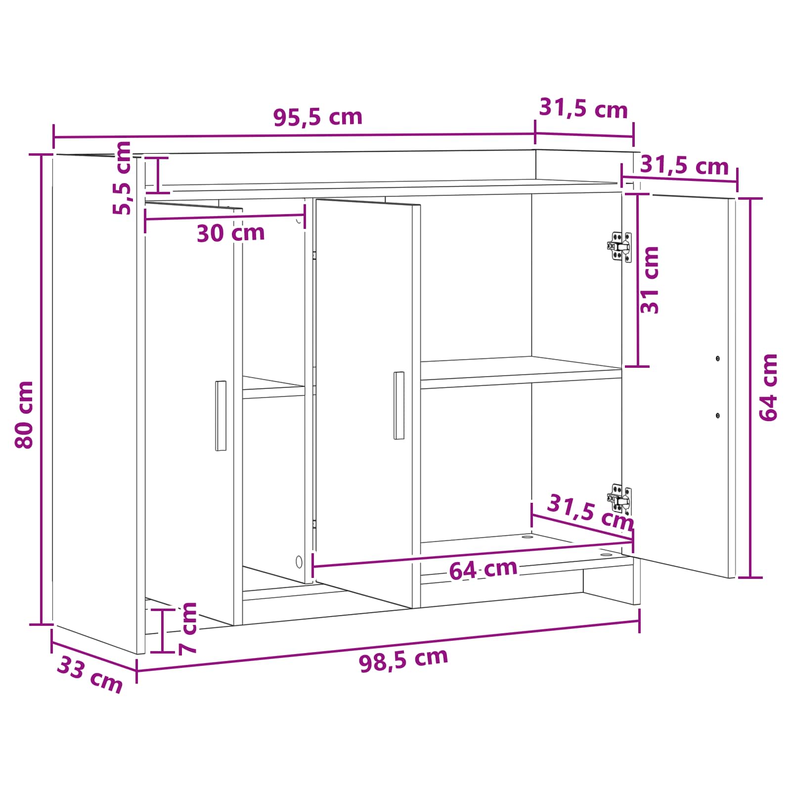 Kreveta Staro drvo 98,5 x 33 x 80 cm Konstruirano drvo
