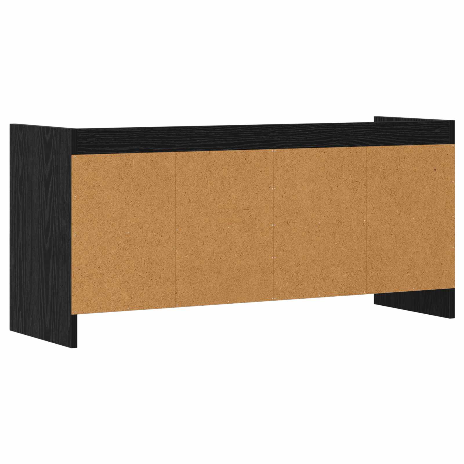 TV ormar 100 x 33 x 47 cm Crni hrast Konstruirano drvo