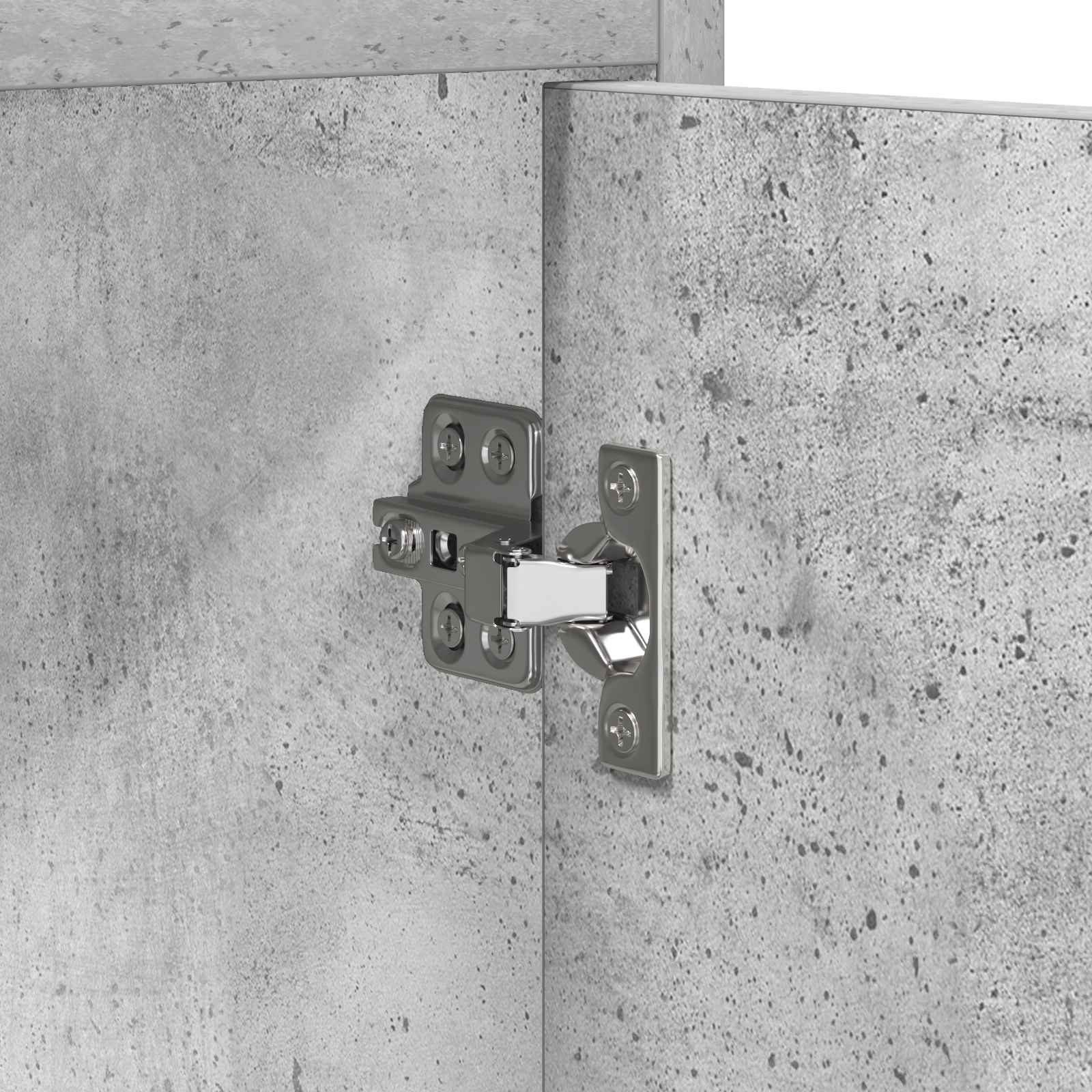 TV ormar 130 x 33 x 47 cm Betonska siva Konstruirano drvo