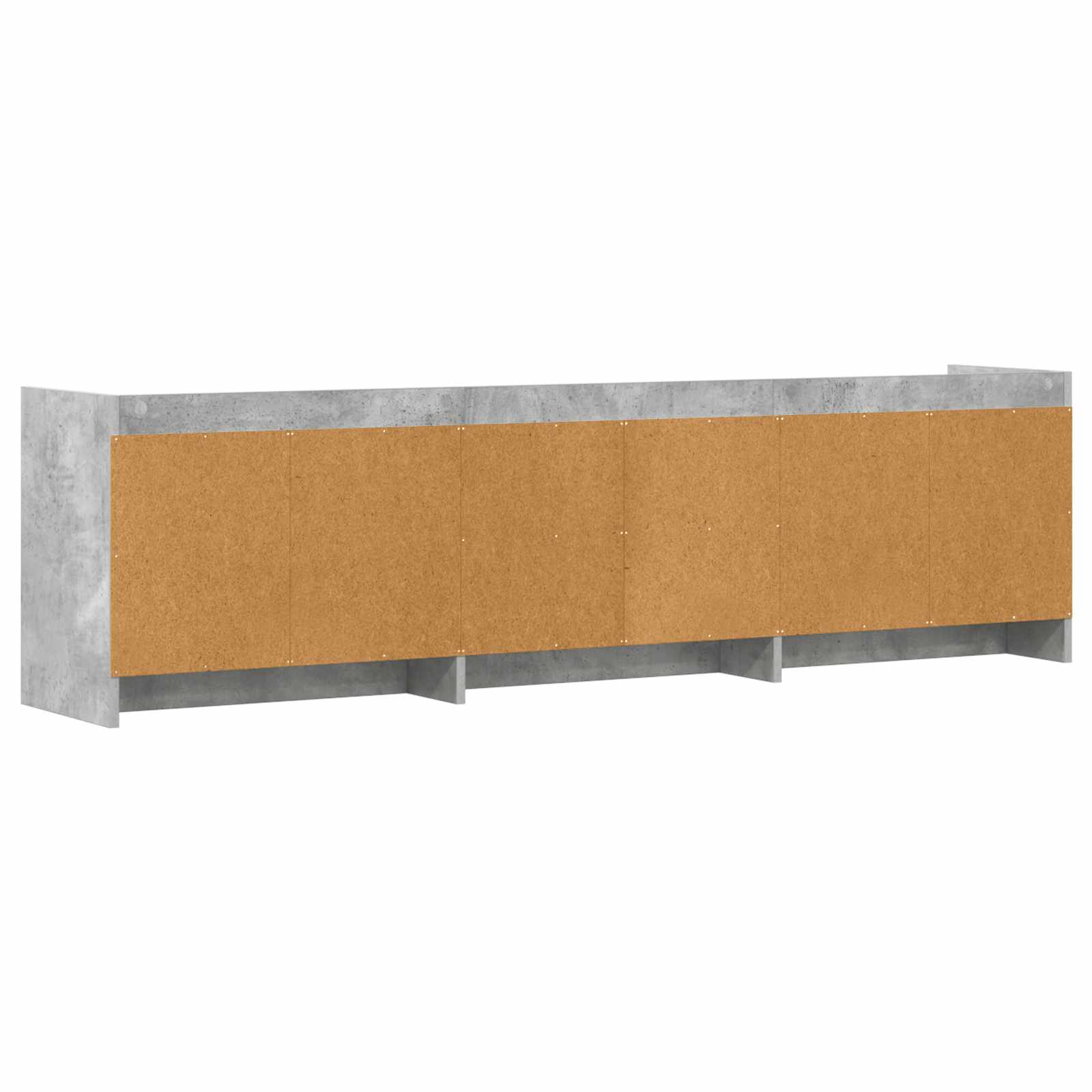 TV ormar 168 x 33 x 47 cm Betonska siva Konstruirano drvo