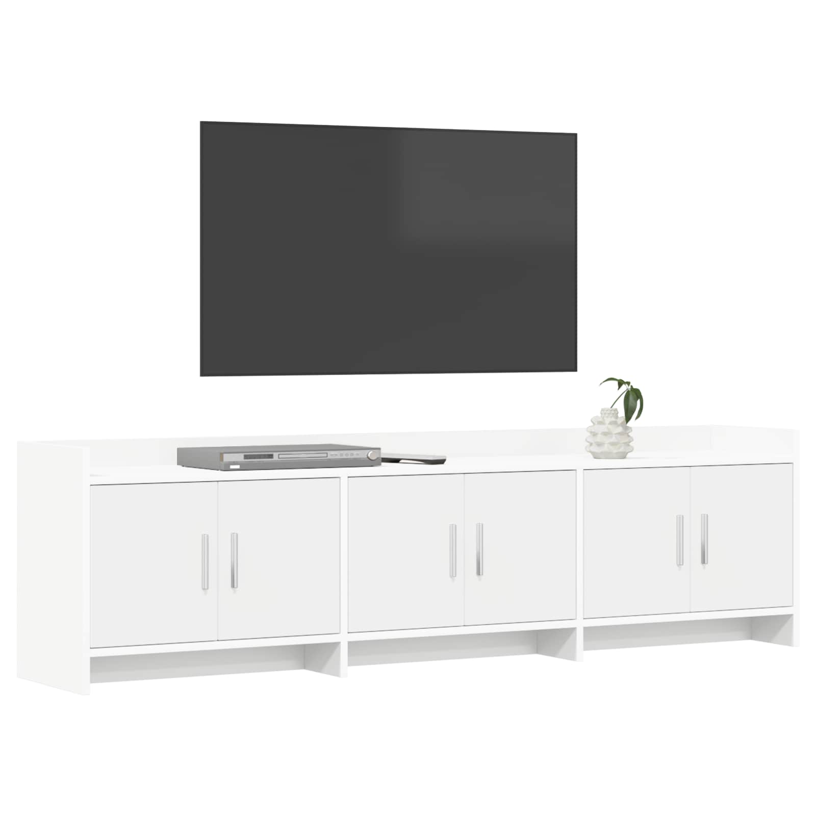TV ormar 168 x 33 x 47 cm Bijela Konstruirano drvo