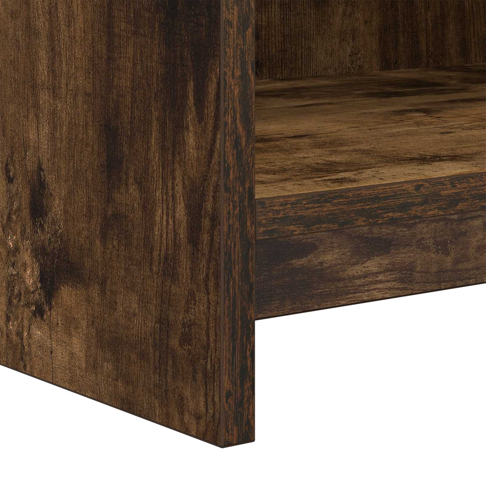 TV ormar 100 x 33 x 47 cm Dimljeni hrast Konstruirano drvo