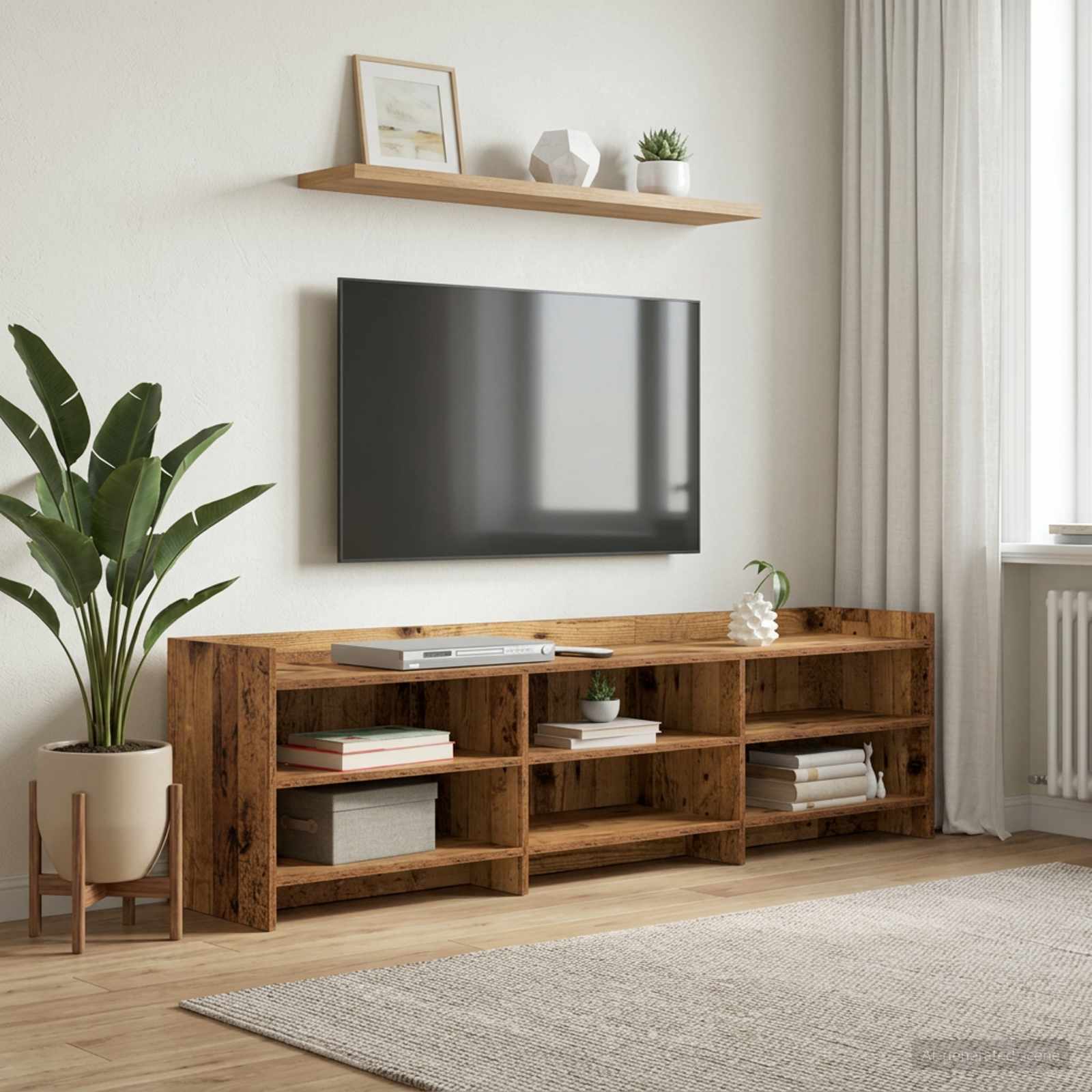TV ormar 168 x 33 x 47 cm Staro drvo Konstruirano drvo