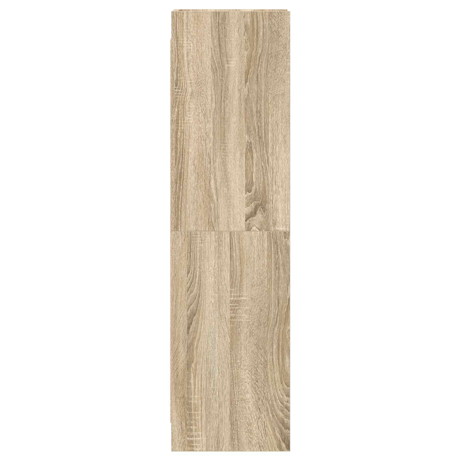 Police za knjige Hrast sonoma 30 x 30 x 111 cm