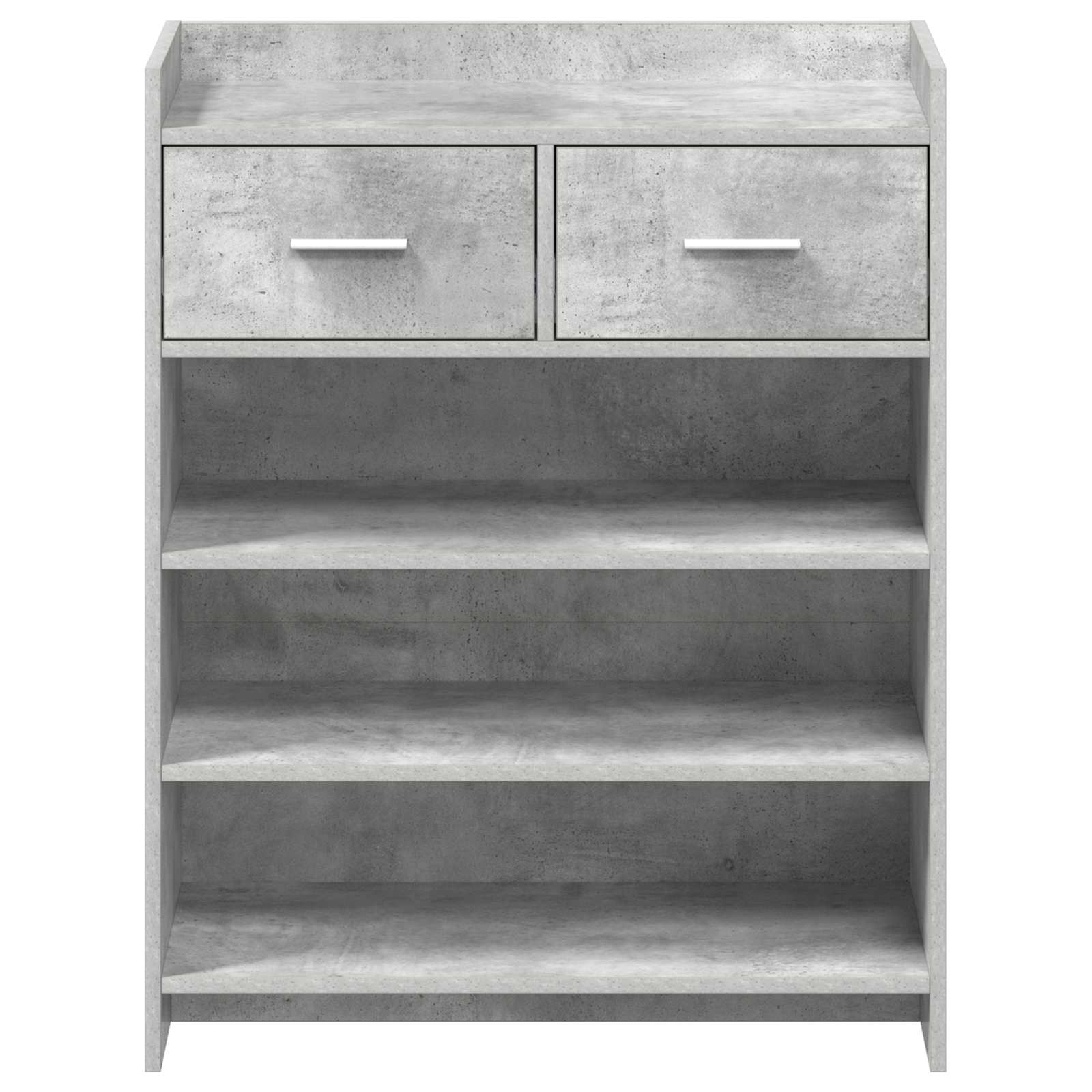 Ormar za cipele s ladicama Betonska siva 73,5 x 36 x 92 cm