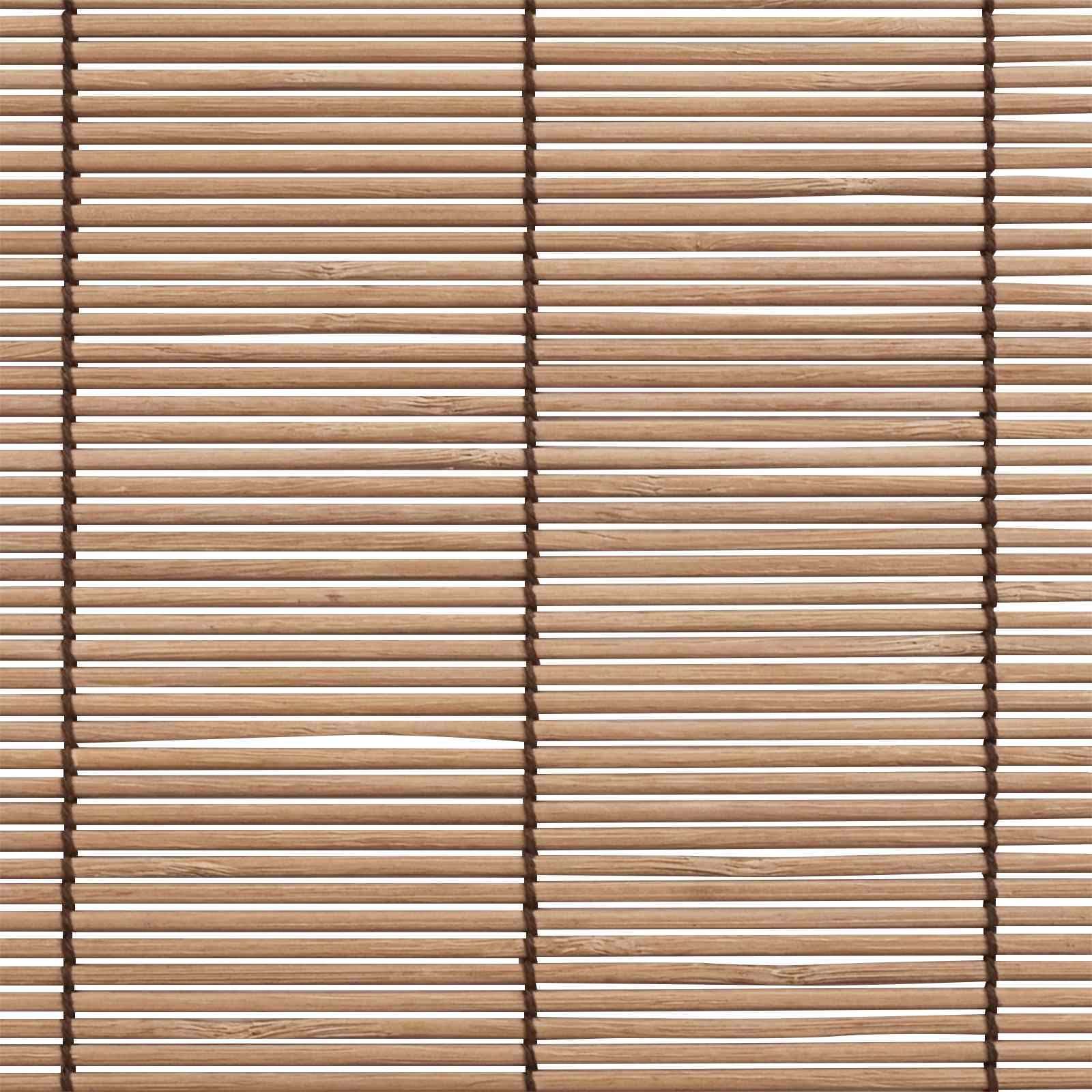 Rolo zavjesa Smeđa 90 x 220 cm Bambus