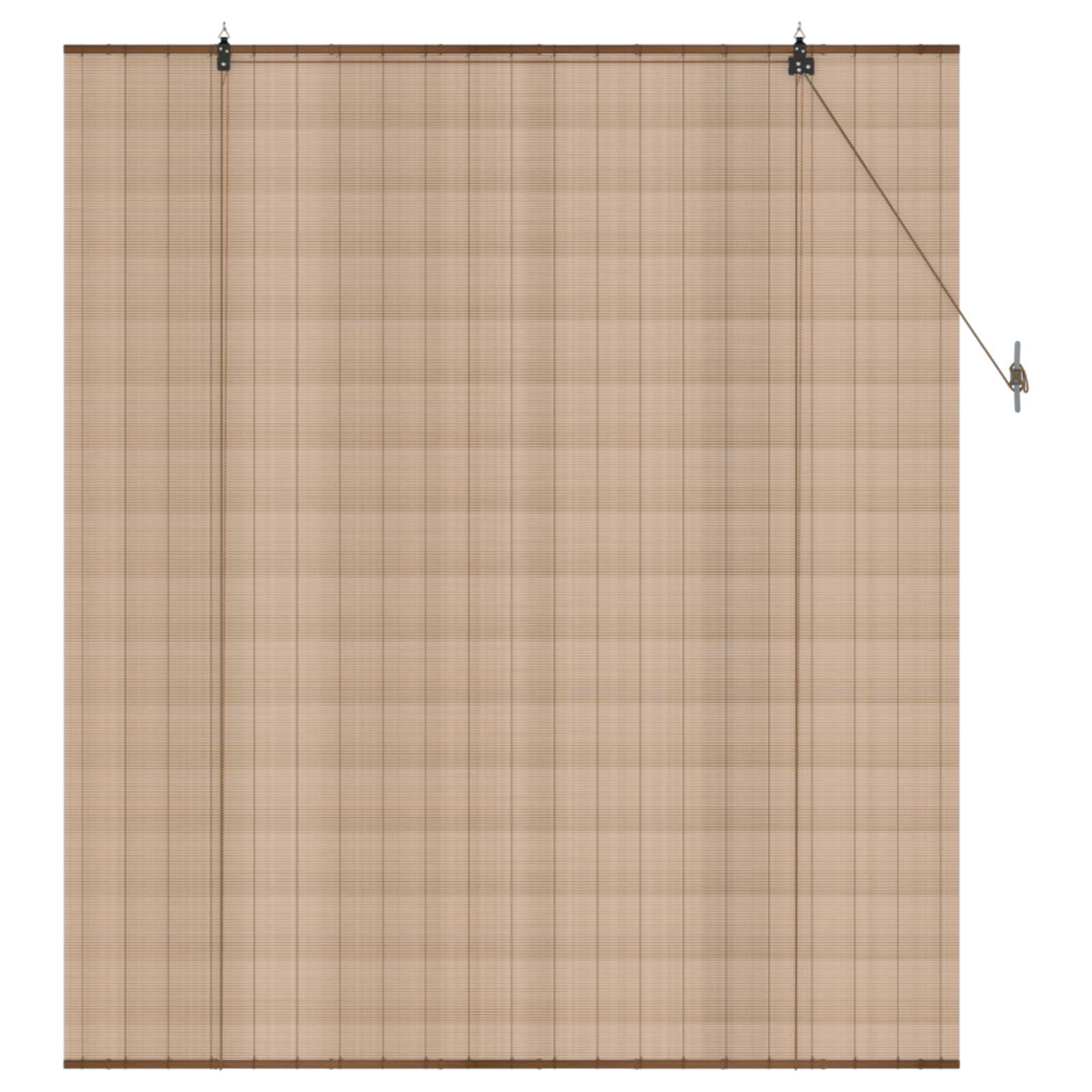 Rolo zavjesa Smeđa 130 x 160 cm Bambus