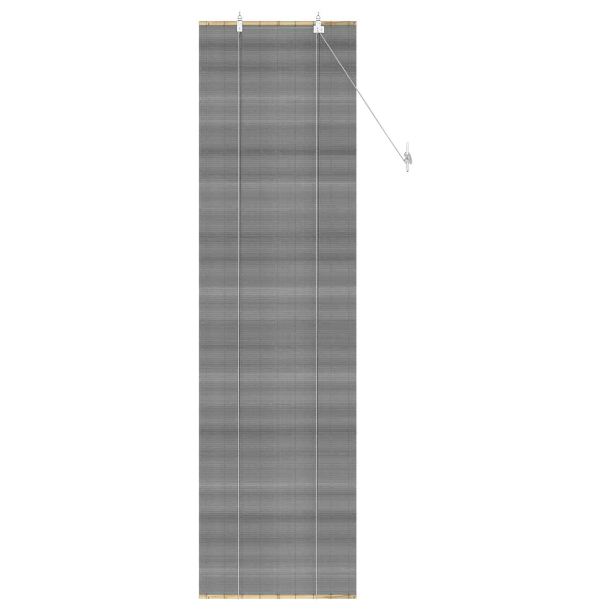 Rolo zavjesa Siva 70 x 220 cm Bambus