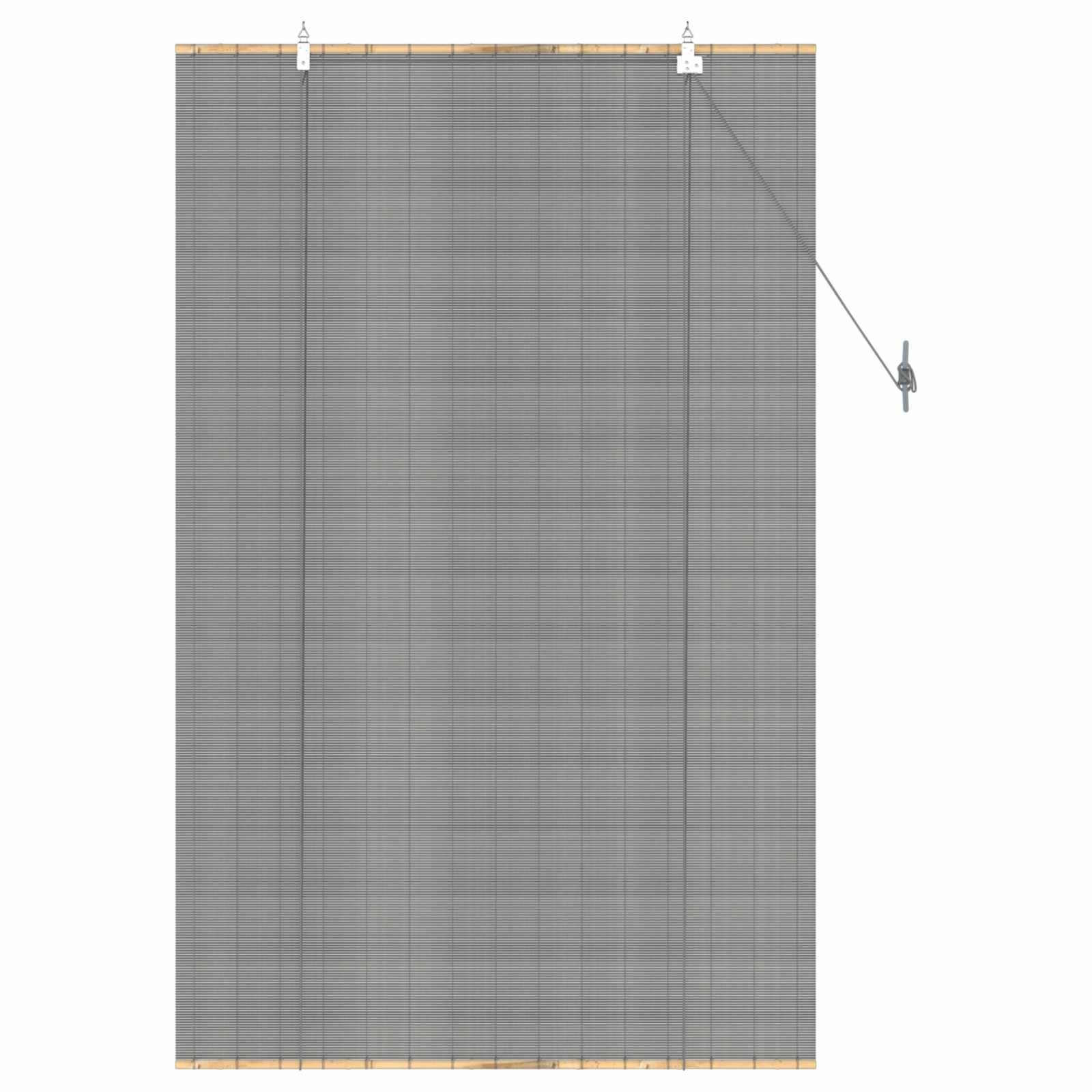 Rolo zavjesa Siva 110 x 160 cm Bambus
