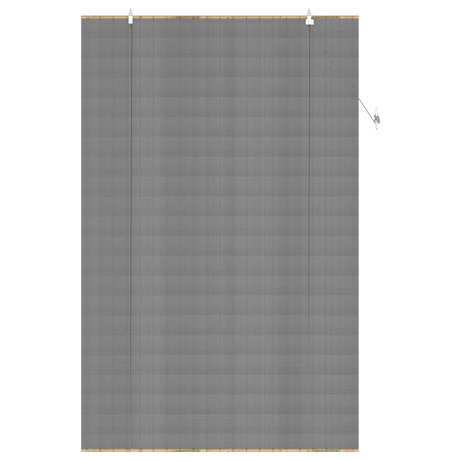 Rolo zavjesa Siva 140 x 220 cm Bambus