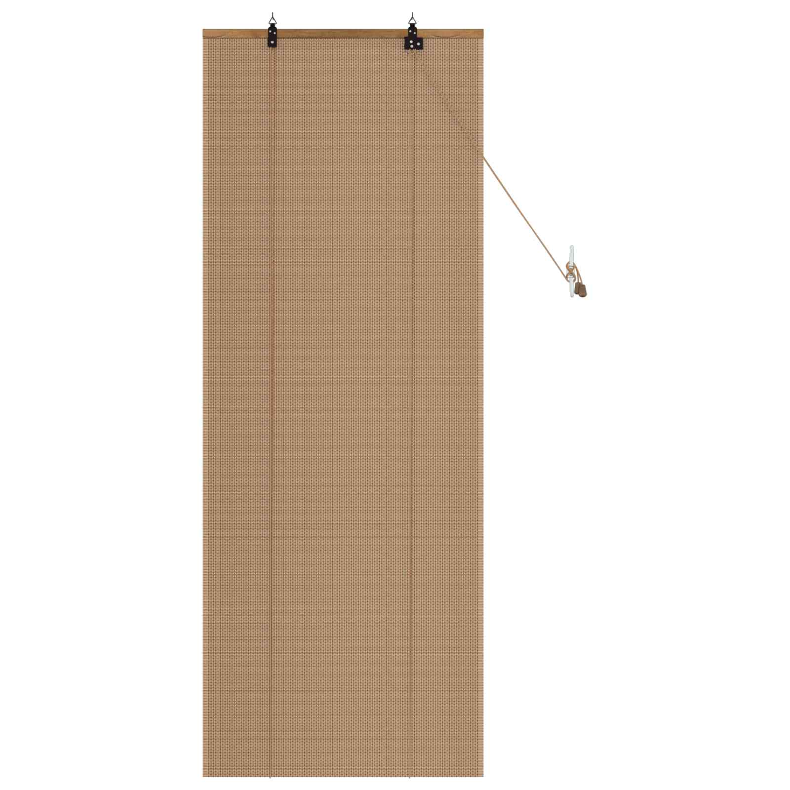 Rolo zavjesa Smeđa 60 x 160 cm Bambus