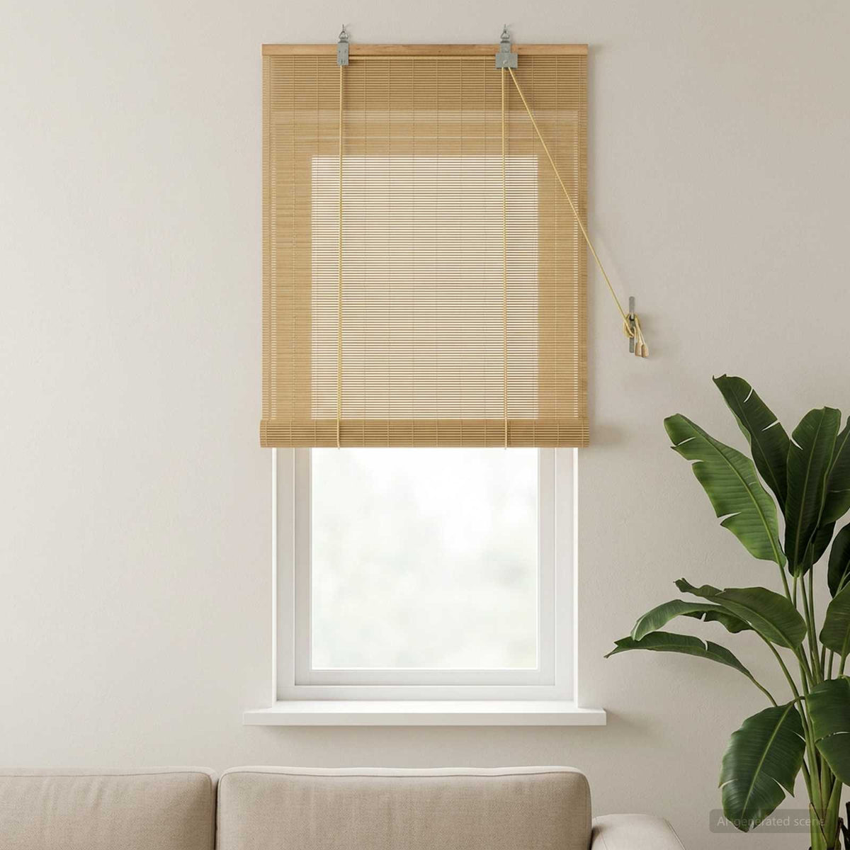Rolo zavjesa Prirodna 60 x 160 cm Bambus