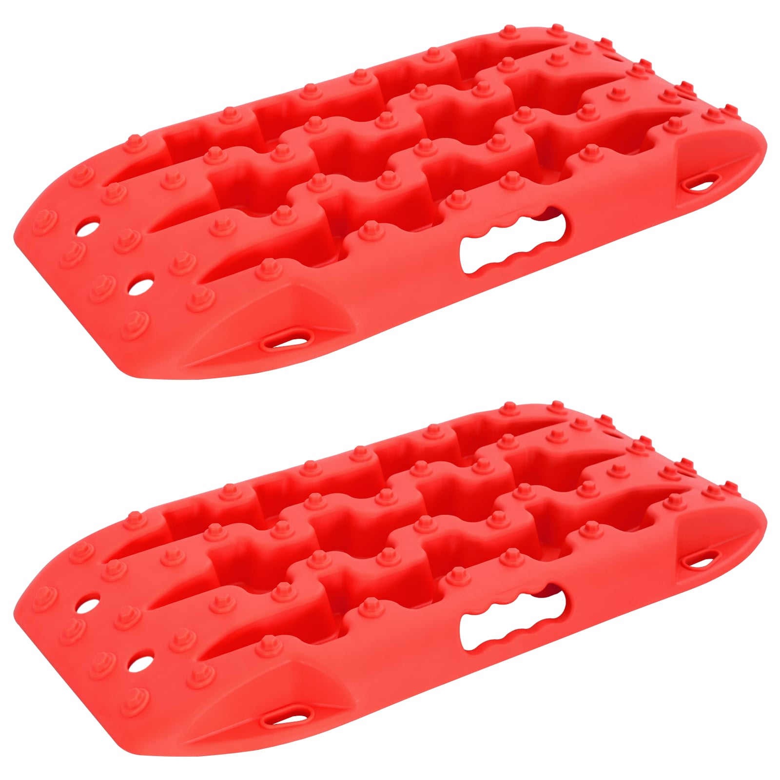 Ploča za vuču 2 pcs Crvena 57,5 x 30,5 x 5,5 cm Ojačani najlon