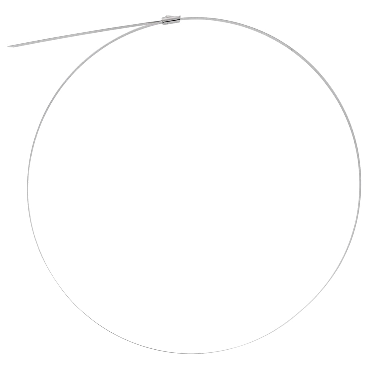 Veza za kabel 250 kom. 4,6 x 700 mm Srebrna