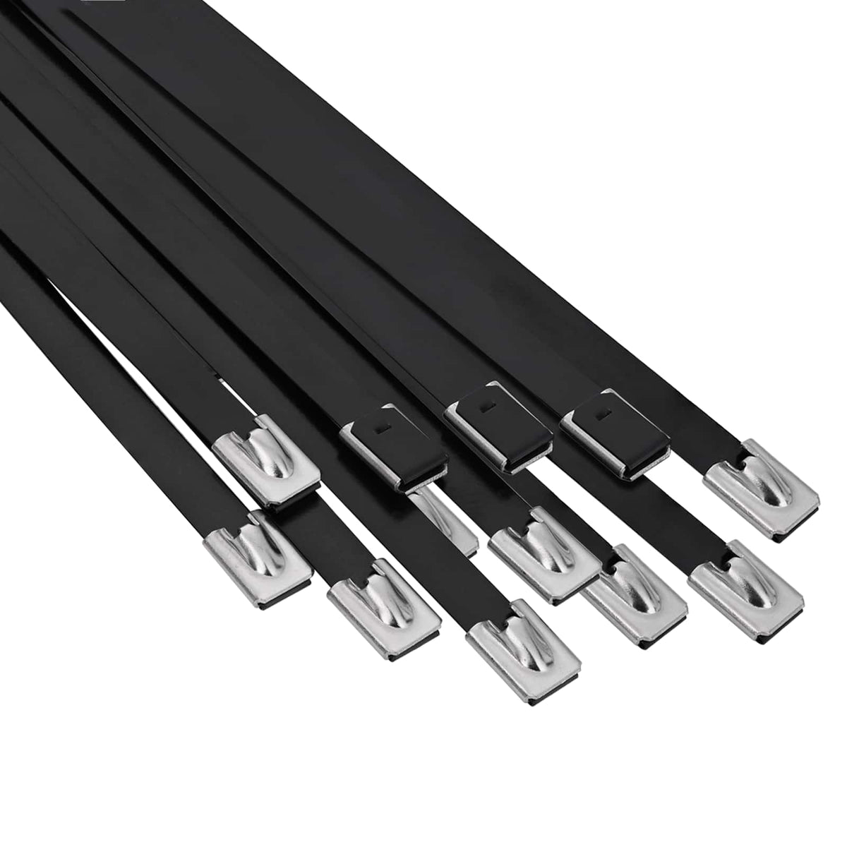 Veza za kabel 12 kom. 7,9 x 500 mm Crna