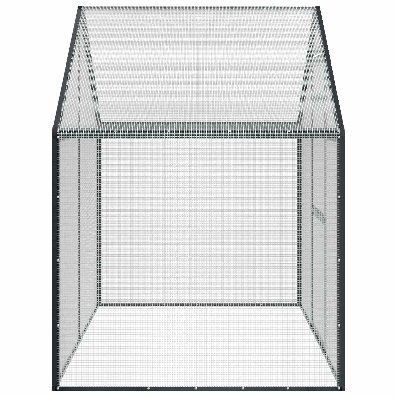 Kavez za ptice Antracit 181,5 x 110,5 x 173,5 cm