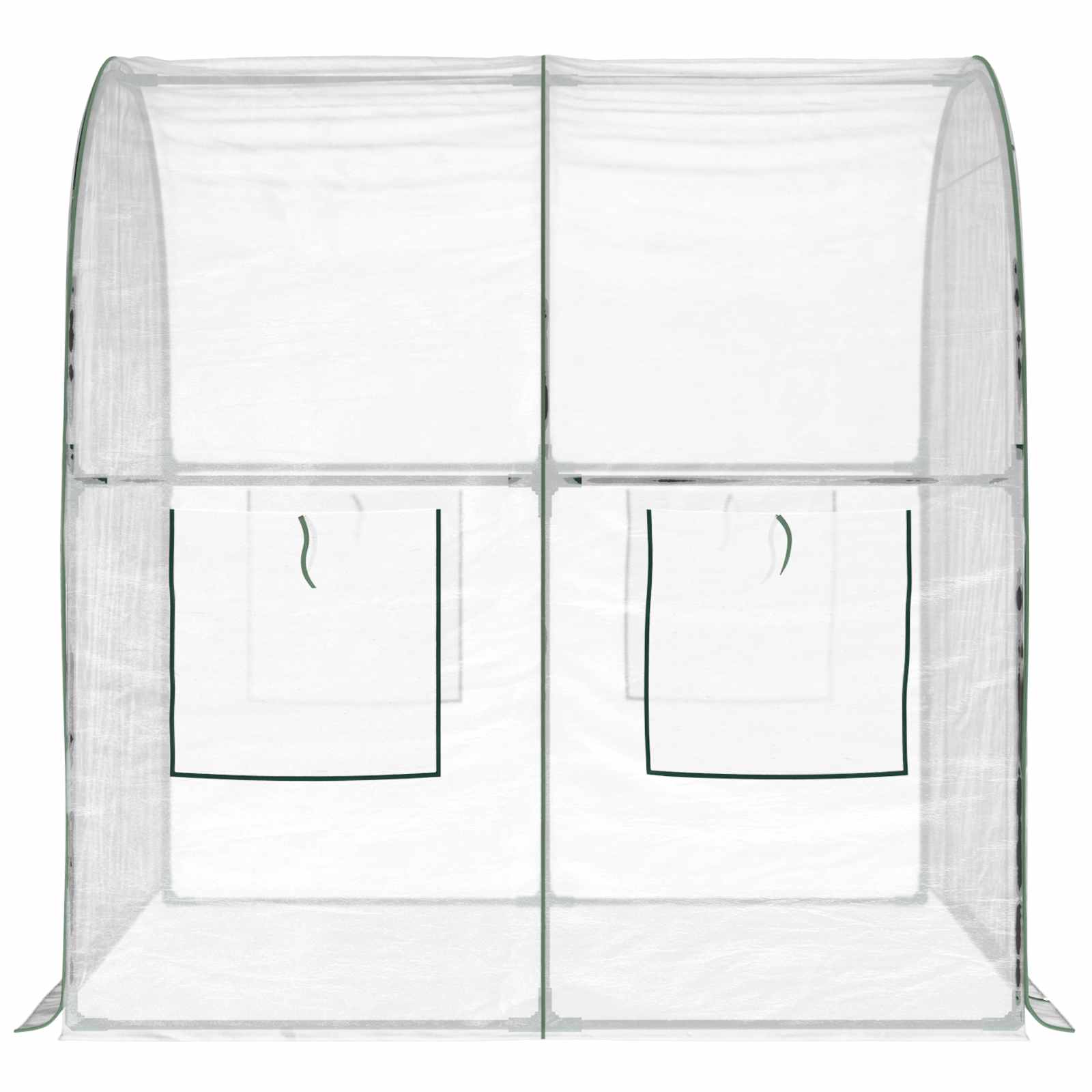 Staklenik s okvirom 160 x 200 x 192,5 cm PVC *Transparent*an