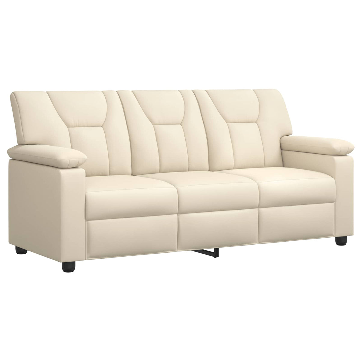 Set sofe 2 pcs Krem Umjetna koža
