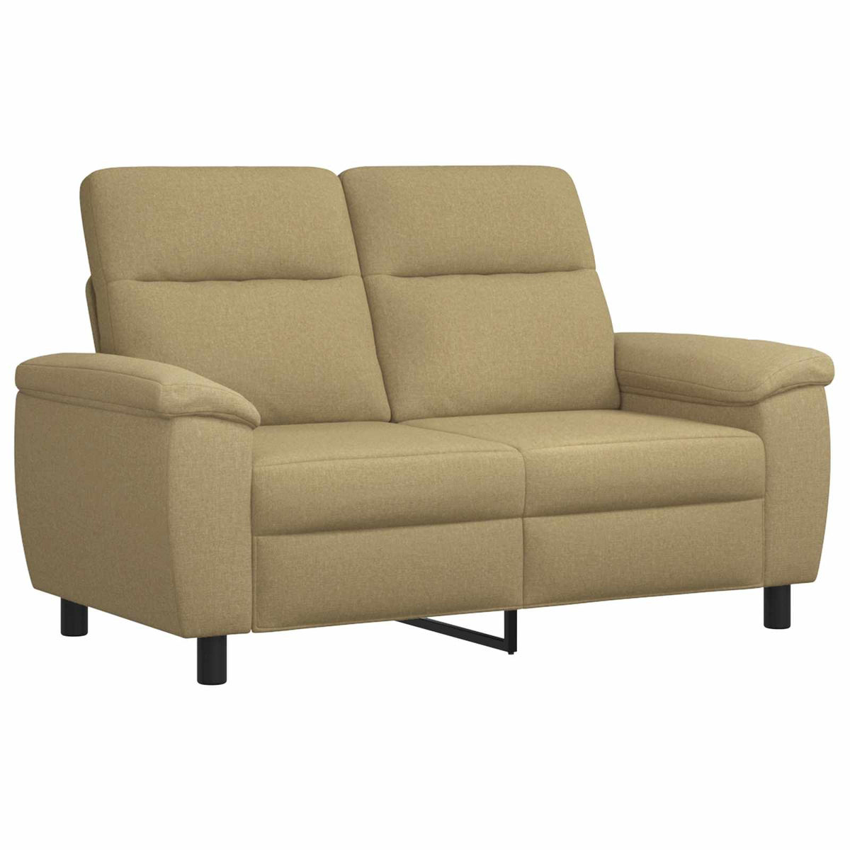 Set sofe 3 pcs Svijetlosmeđa Tkanina