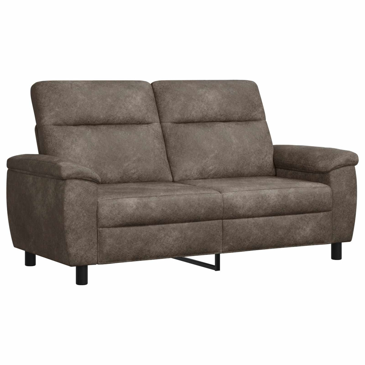 Set sofe 3 pcs Tamnosiva Umetnička suknja koža
