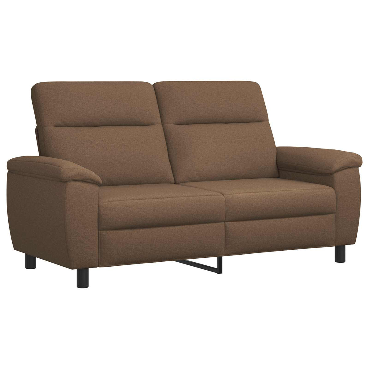 Set sofe 2 pcs Smeđa Tkanina