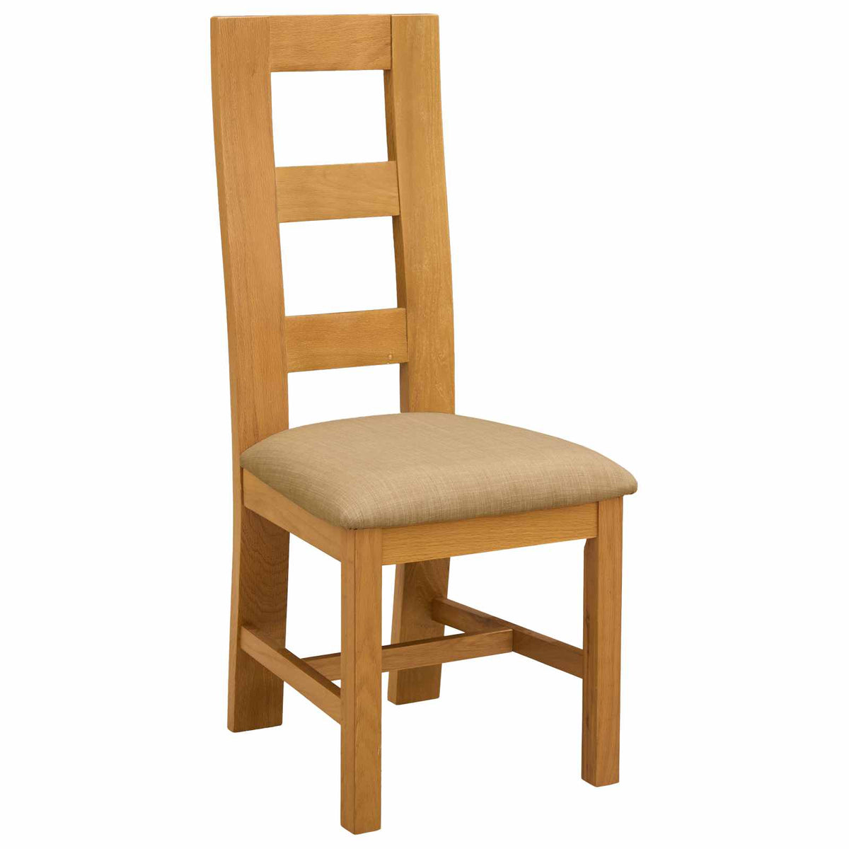 Blagovaonski set 3 kom. Bež Čvrsto Hrastovo Drvo